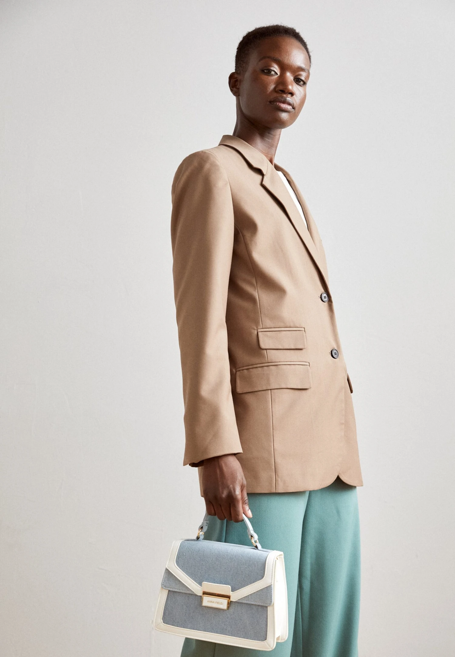 Anna Field Handtas - Blue 4 Anna Field Handtas - Blue - Afbeelding 2