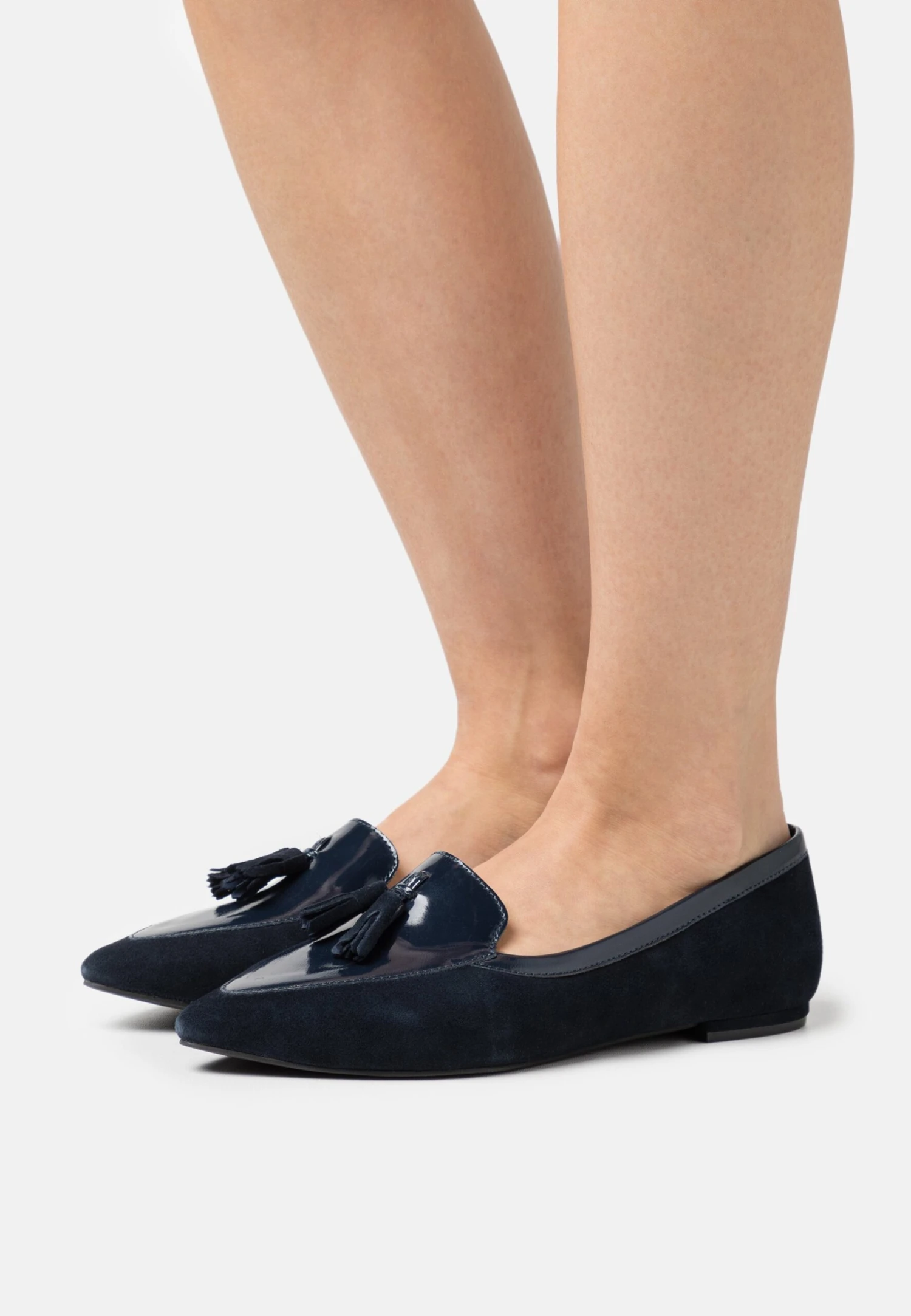 Anna Field Leather - Ballerina'S - Dark Blue 3 Anna Field Leather - Ballerina'S - Dark Blue