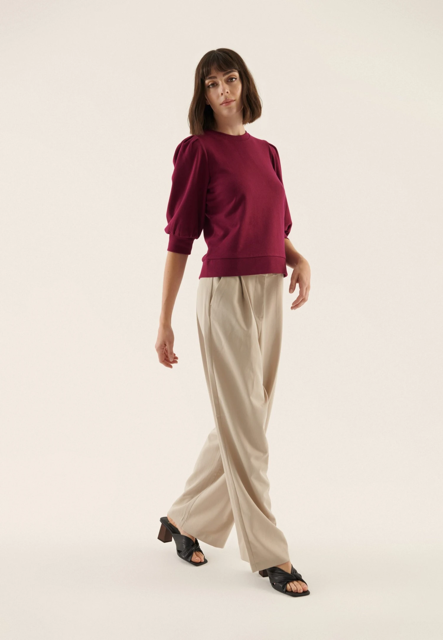 Anna Field Sweater - Berry 4 Anna Field Sweater - Berry - Afbeelding 2