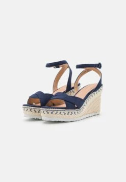 Anna Field Sandalen Met Sleehak - Dark Blue 10 Anna Field Sandalen Met Sleehak - Dark Blue -Anna Field 635f388c5de945f384386a94cd632f72
