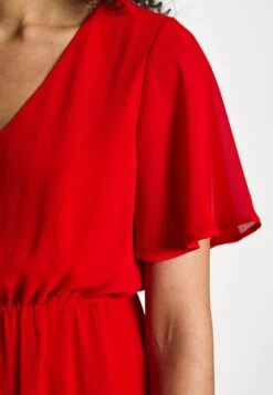 Anna Field V-Neck Sleeve Dress- Jurk -Dark Red 16 Anna Field V-Neck Sleeve Dress- Jurk -Dark Red -Anna Field 64dac041b3ca40f3851e4a9482b542ae