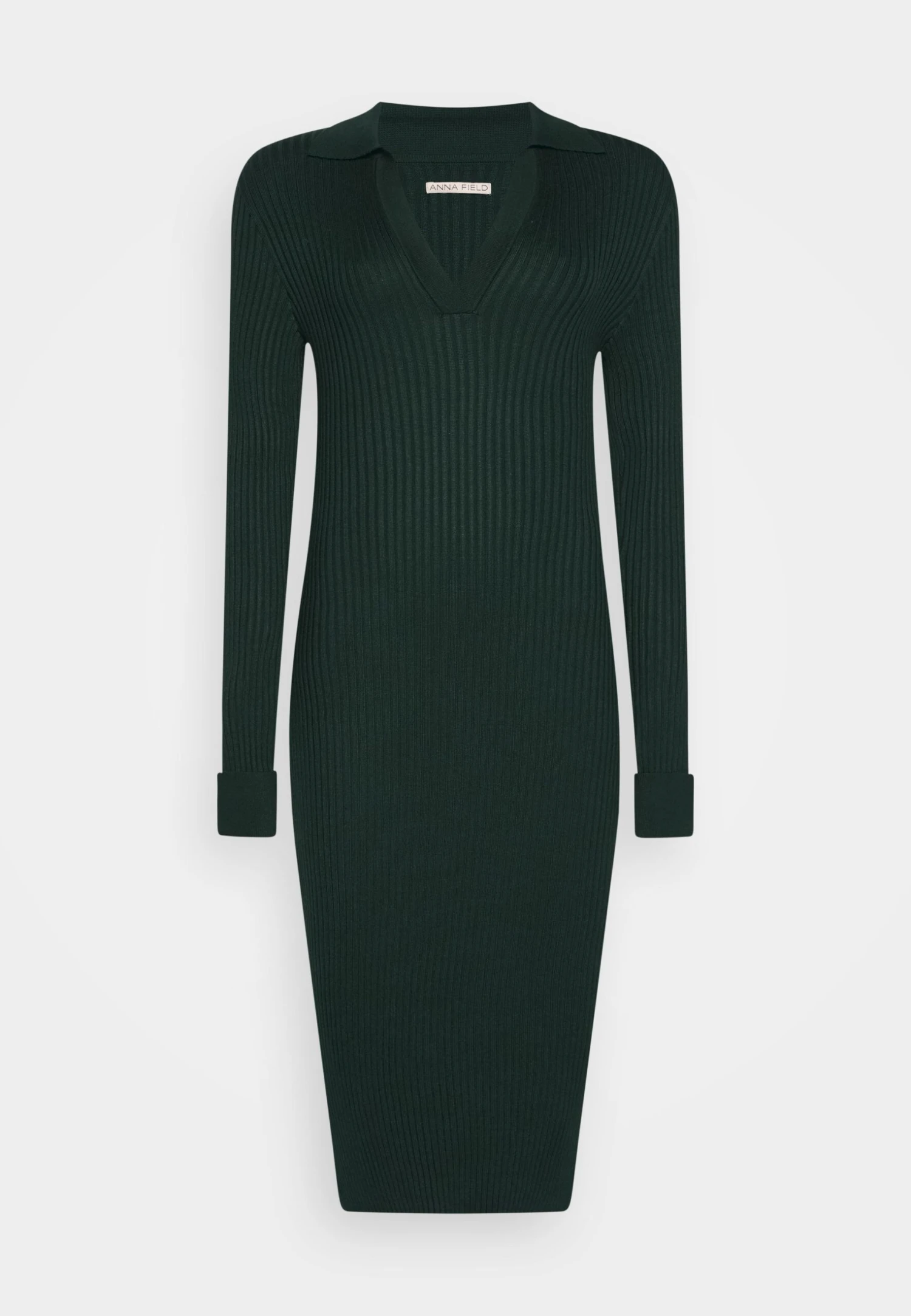 Anna Field Gebreide Jurk - Green 3 Anna Field Gebreide Jurk - Green