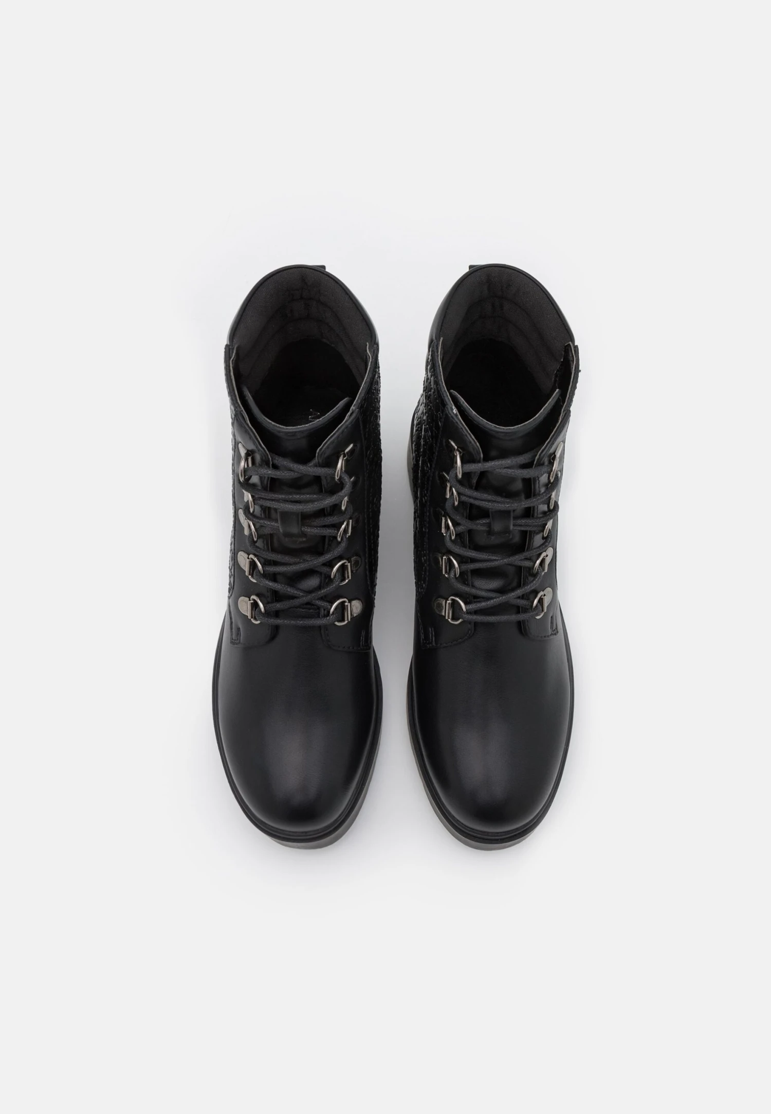 Anna Field Enkellaarsjes Met Sleehak - Black 8 Anna Field Enkellaarsjes Met Sleehak - Black - Afbeelding 6