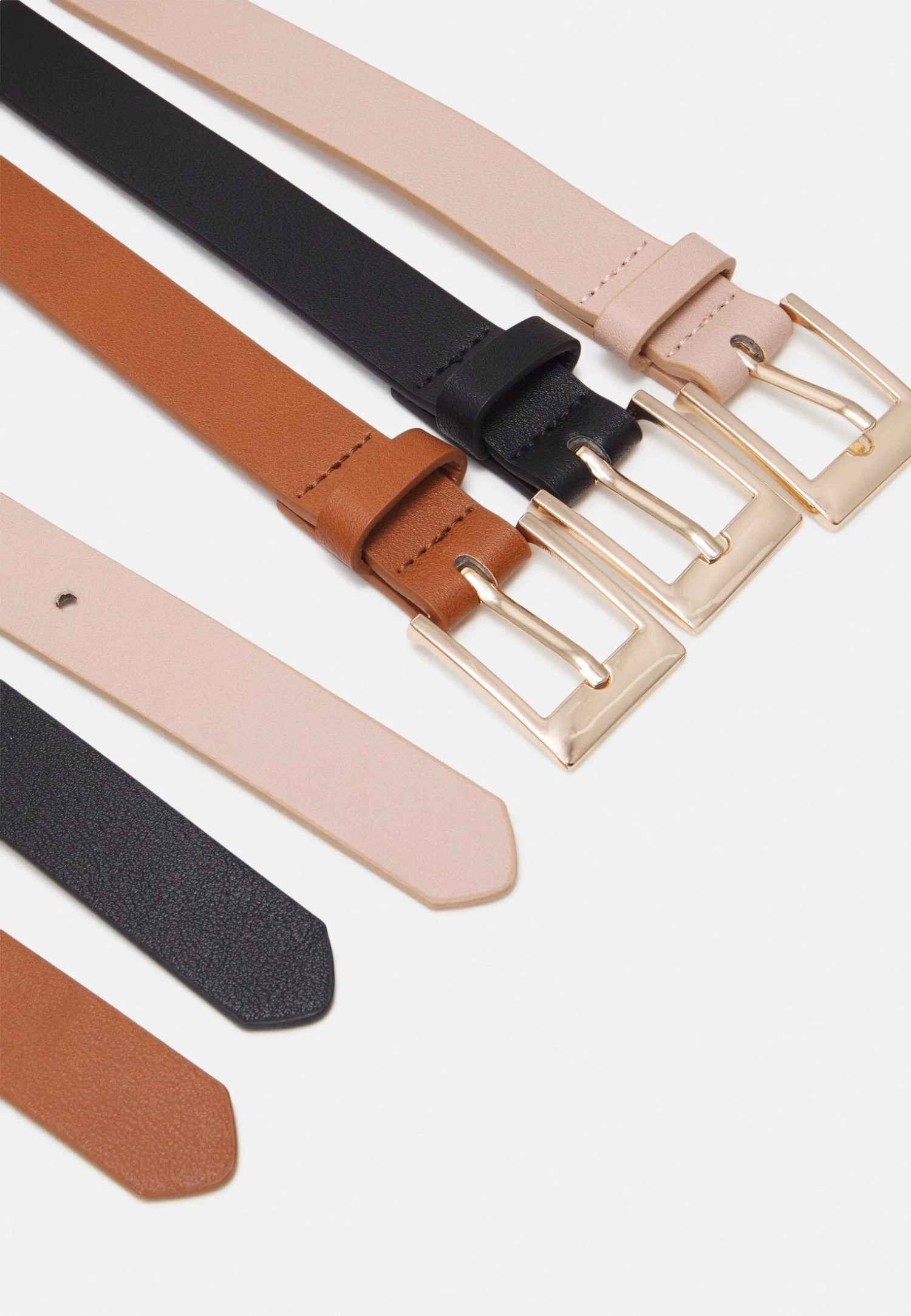 Anna Field 3 Pack - Riem - Black/Cognac/Pink 4 Anna Field 3 Pack - Riem - Black/Cognac/Pink - Afbeelding 2