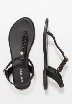 Teensandalen - Black 12 Teensandalen - Black -Anna Field 75bc440bf5af4a52b016aeea2ab21c27