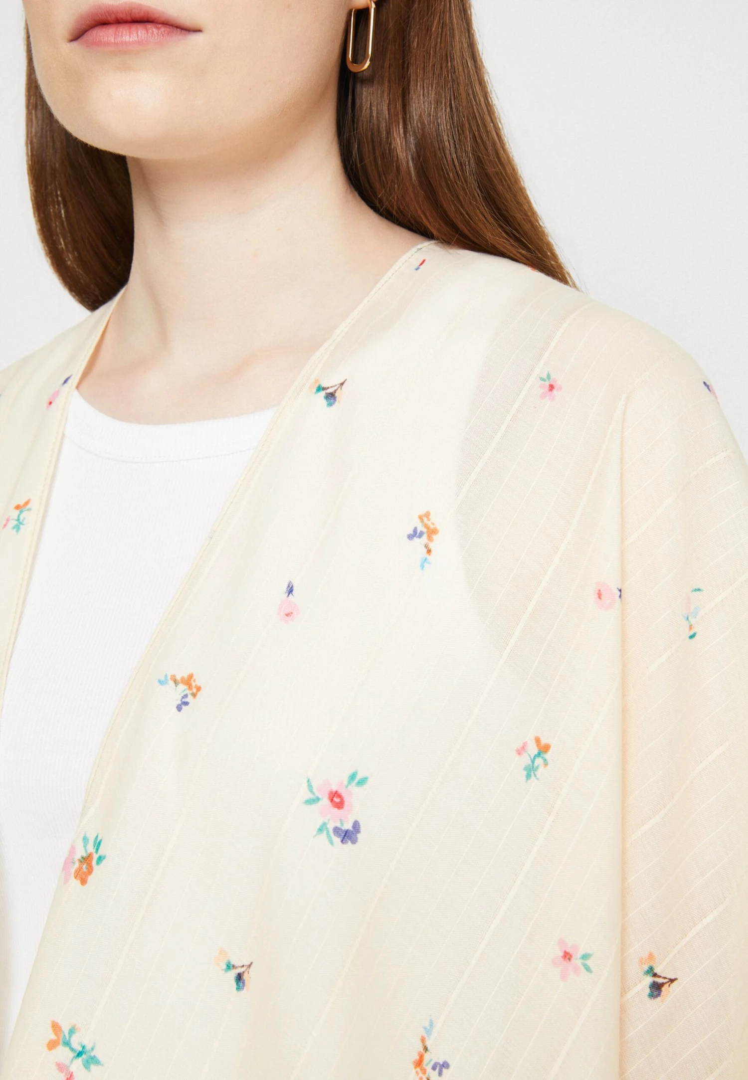 Anna Field Poncho - Yellow 8 Anna Field Poncho - Yellow - Afbeelding 6