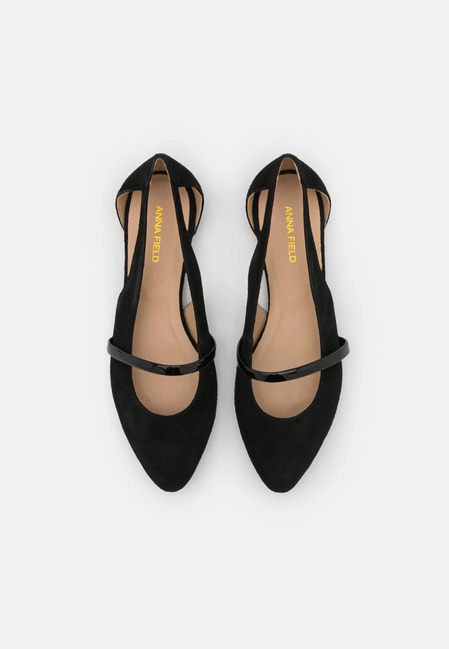 Anna Field Leather - Ballerina'S Met Enkelbandjes - Black 8 Anna Field Leather - Ballerina'S Met Enkelbandjes - Black - Afbeelding 6