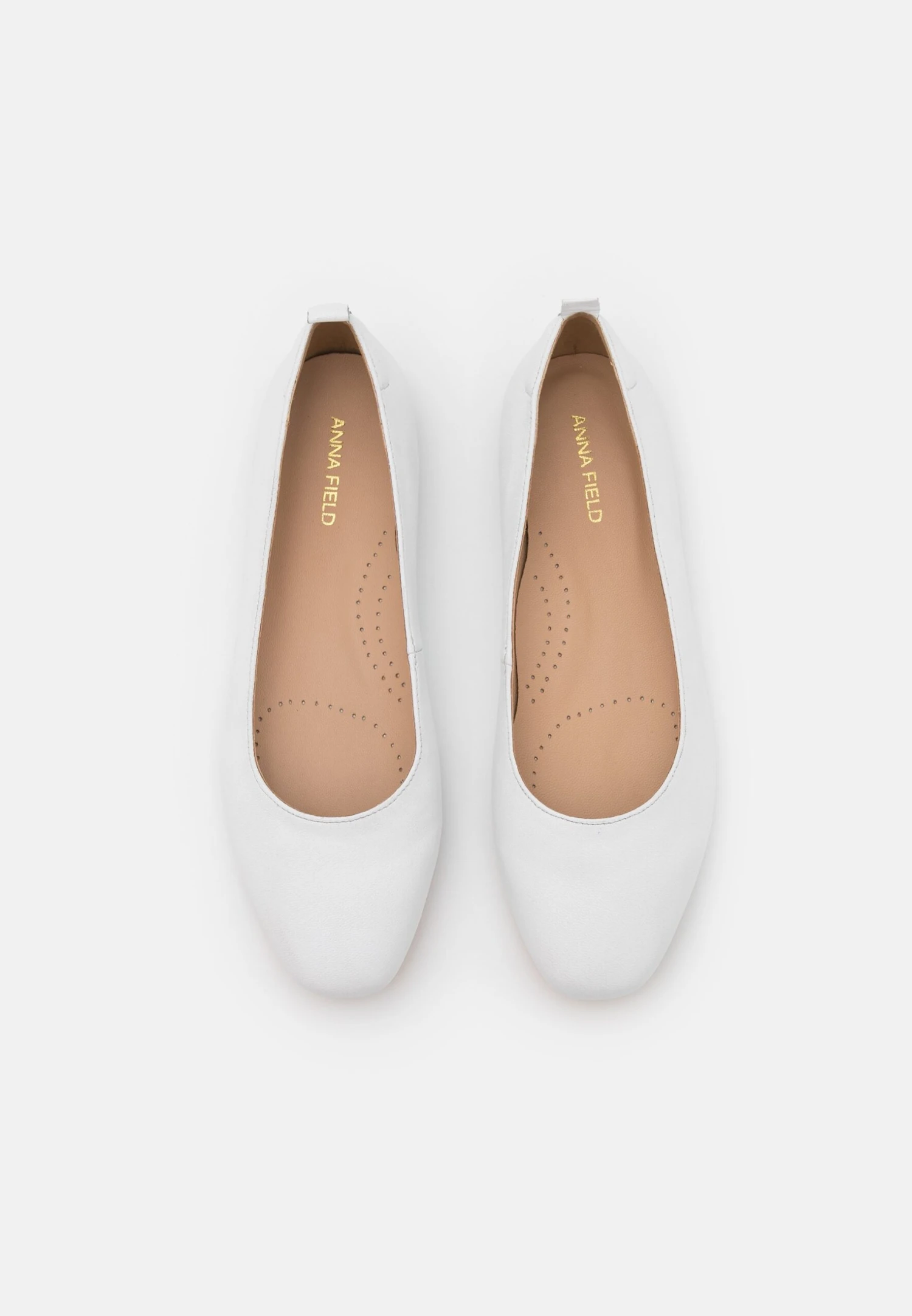 Anna Field Leather Comfort - Ballerina'S - White 8 Anna Field Leather Comfort - Ballerina'S - White - Afbeelding 6