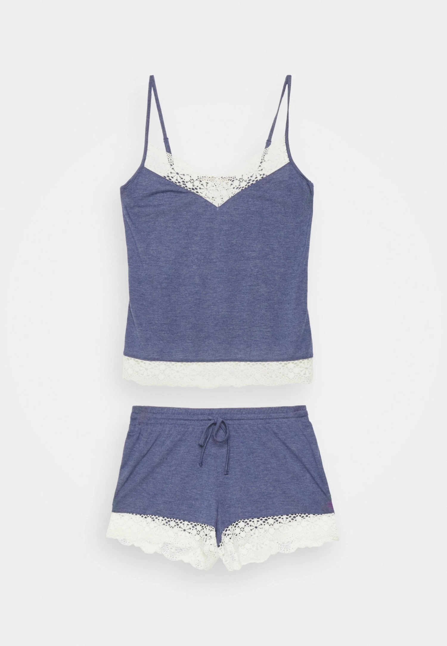 Anna Field Sarah Short Pj Set- Pyjama - Blue 7 Anna Field Sarah Short Pj Set- Pyjama - Blue - Afbeelding 5