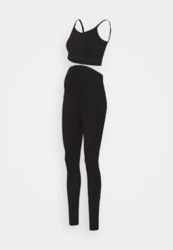 Set Nursing Function Crop Top & Leggings - Legging - Black