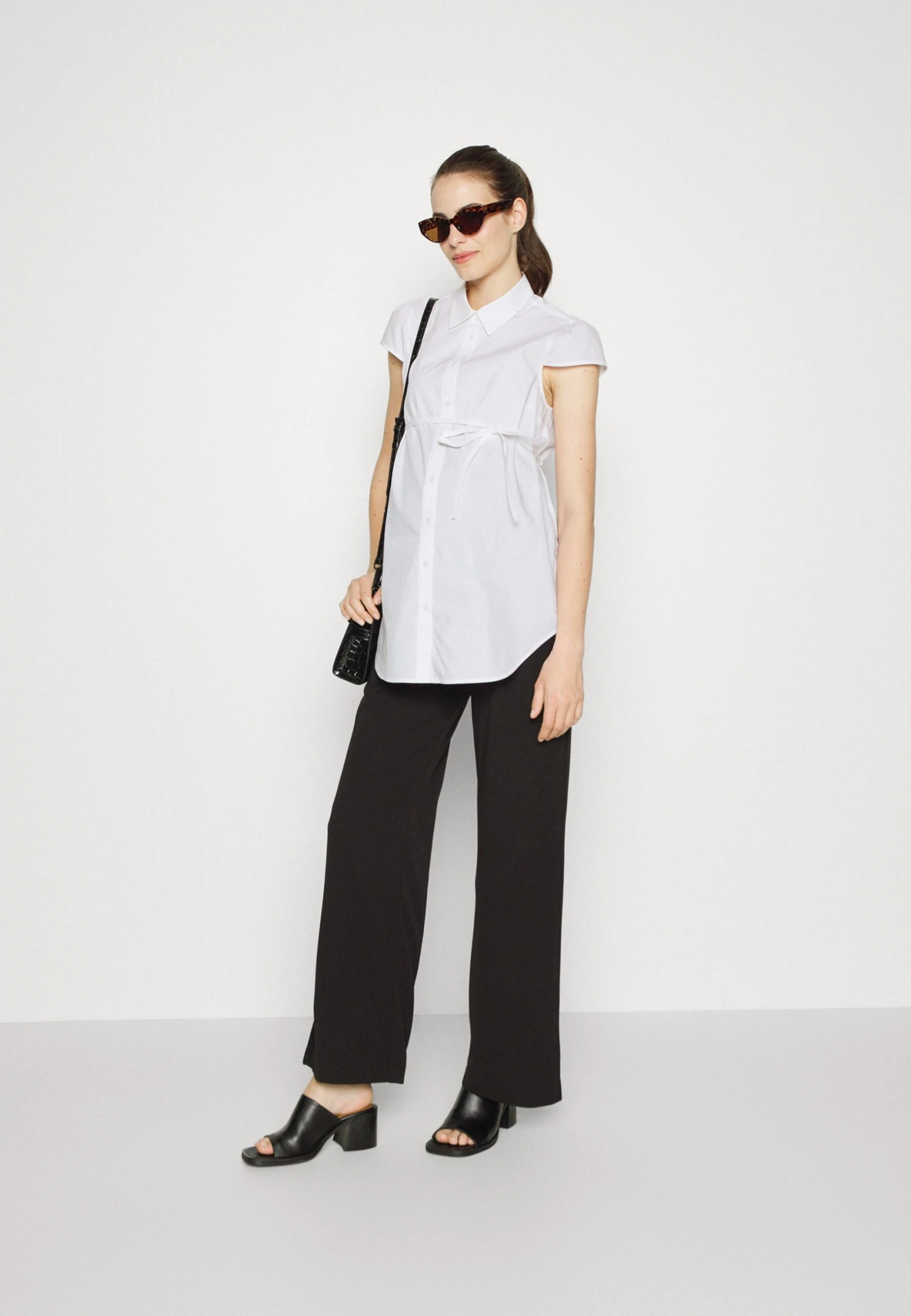 Overhemdblouse - White 4 Overhemdblouse - White - Afbeelding 2