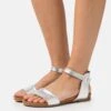 Anna Field Leather- Sandalen - Silver 2 Anna Field Leather- Sandalen - Silver -Anna Field 88fe333b4525485b96390904f2fabc17