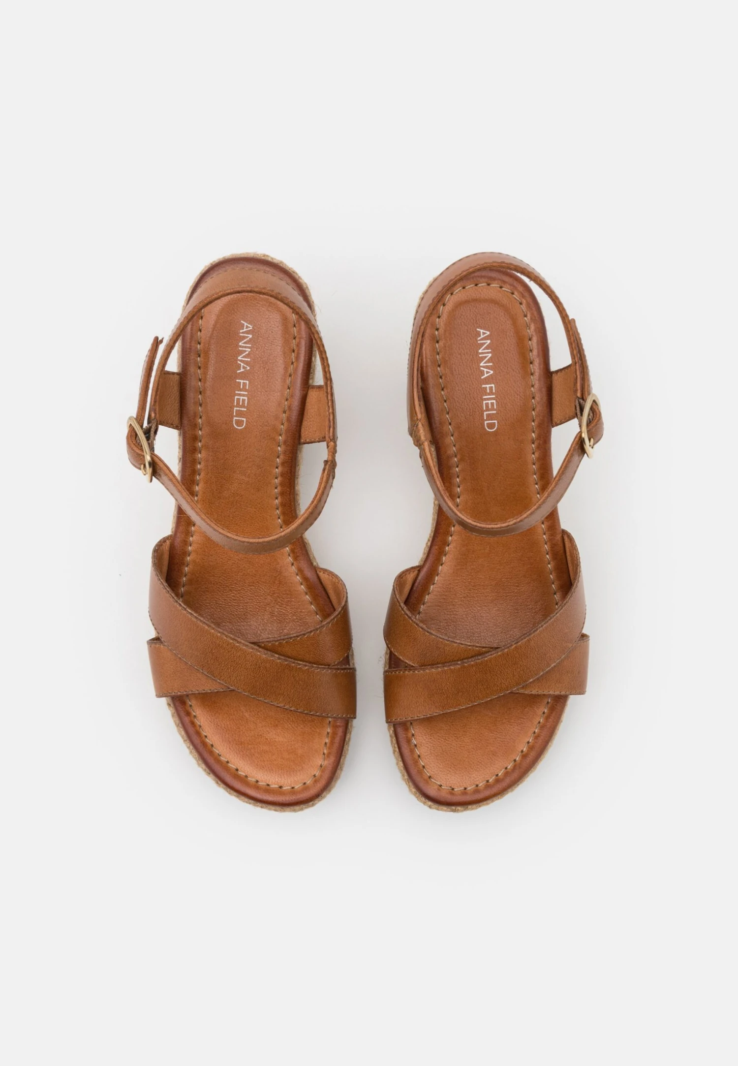 Anna Field Leather - Sandalen Met Hoge Hak - Cognac 8 Anna Field Leather - Sandalen Met Hoge Hak - Cognac - Afbeelding 6