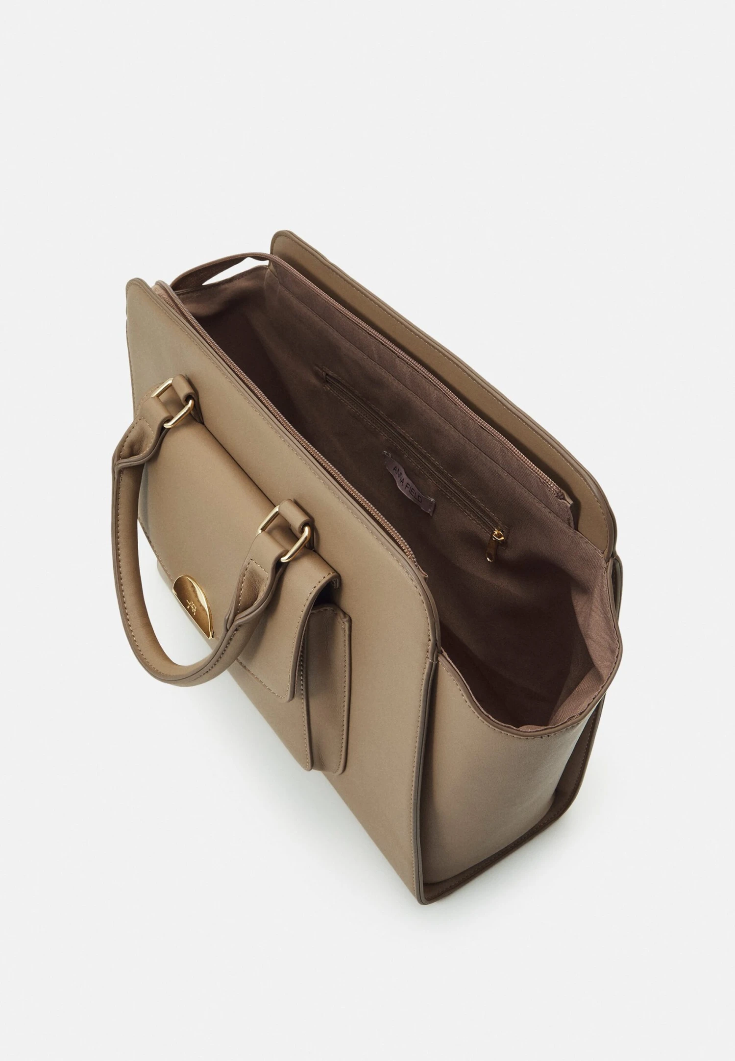 Anna Field Handtas - Taupe 5 Anna Field Handtas - Taupe - Afbeelding 3