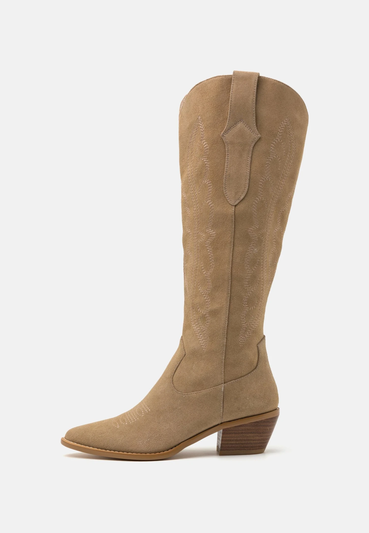 Anna Field Leather- Cowboy-/Bikerlaarzen - Beige 4 Anna Field Leather- Cowboy-/Bikerlaarzen - Beige - Afbeelding 2