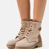 Anna Field Leather- Veterboots - Taupe -Anna Field 94b3e1b5bfc545cabd988620d4442af5