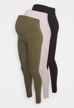 3 Pack - Legging - Black - 802_Mottled Light Brown - 711_Green - 602 17 3 Pack - Legging - Black - 802_Mottled Light Brown - 711_Green - 602 -Anna Field 94c0ee8f80d24ad58771d7fafc1ca8e7