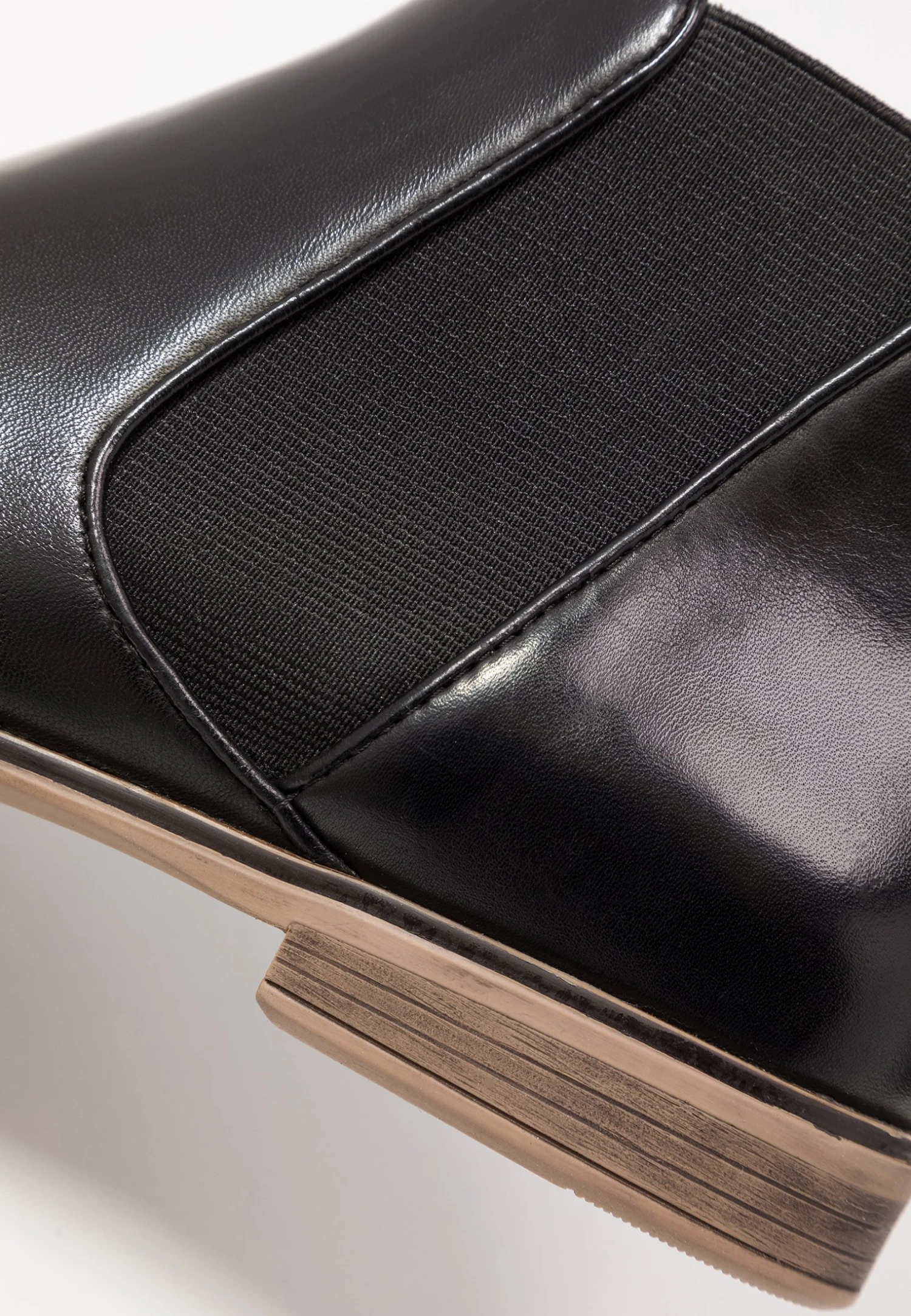 Anna Field Leather- Korte Laarzen - Black 5 Anna Field Leather- Korte Laarzen - Black - Afbeelding 3