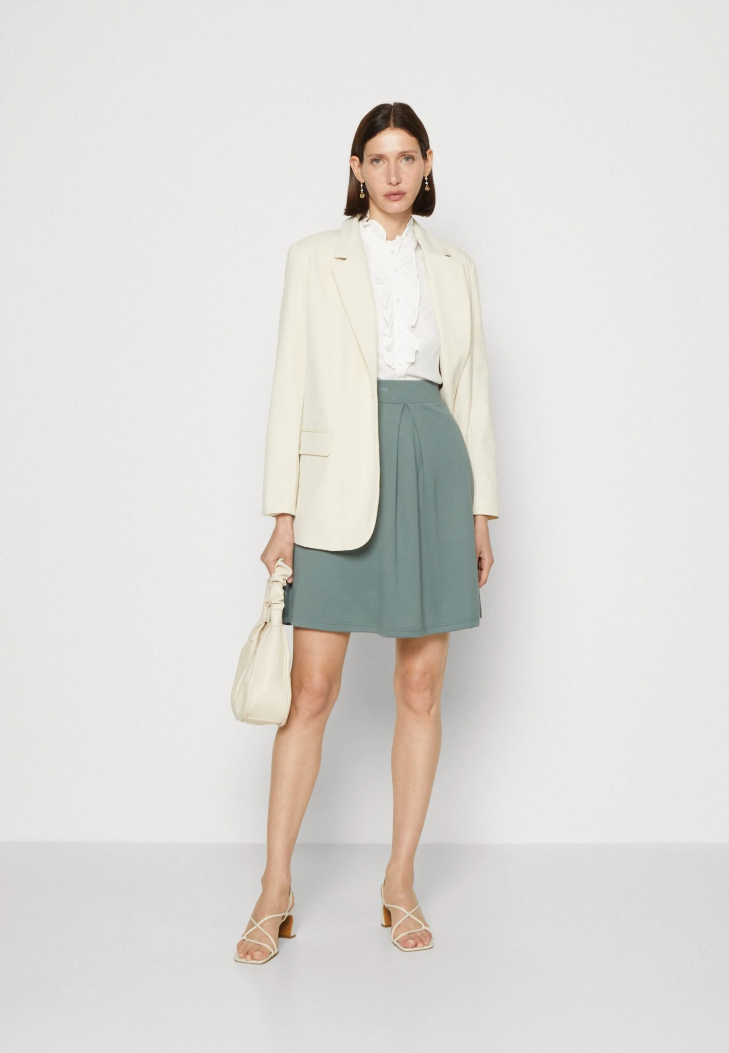 Anna Field A-Lijn Rok - Light Green 4 Anna Field A-Lijn Rok - Light Green - Afbeelding 2