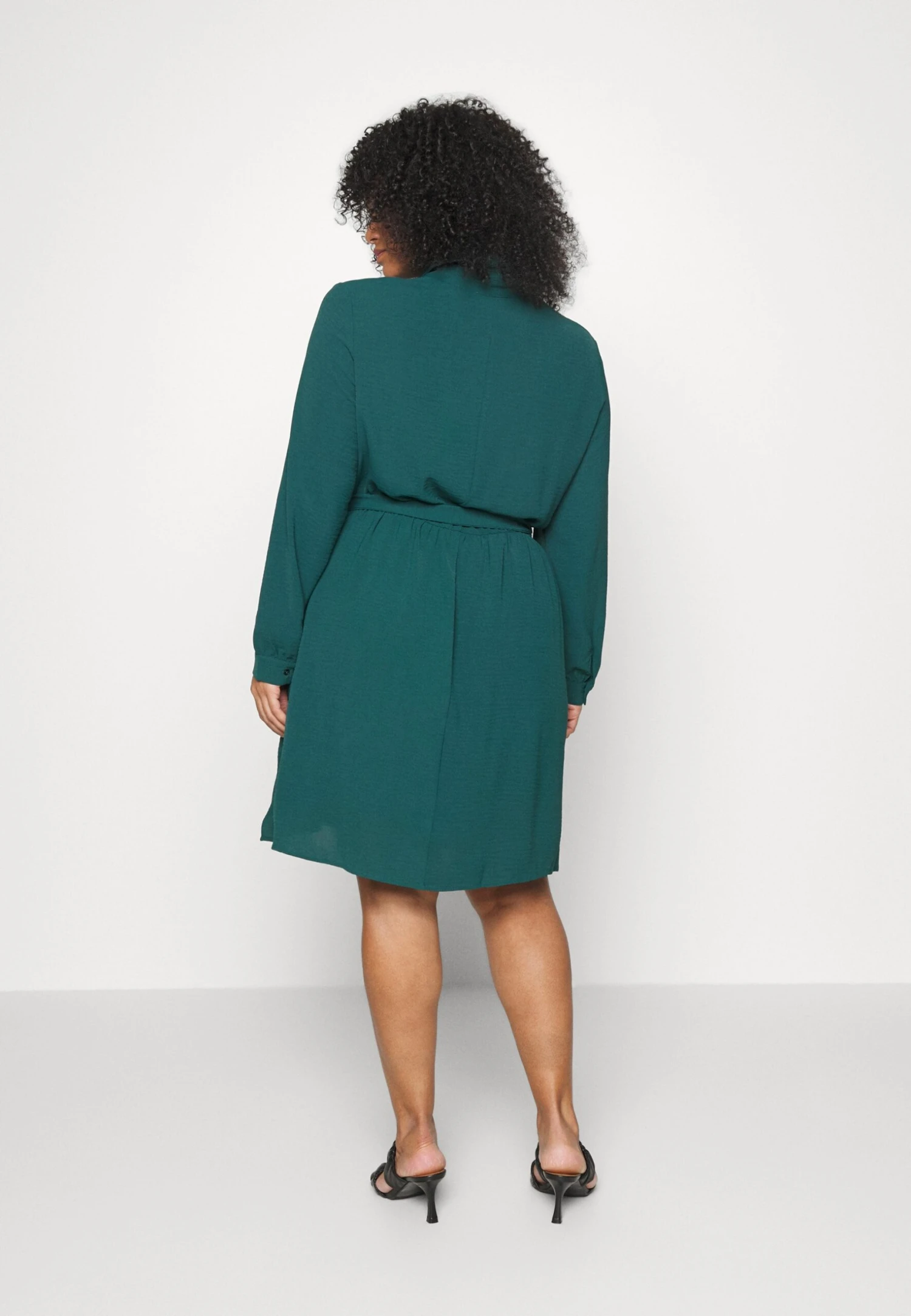 Blousejurk - Dark Green 5 Blousejurk - Dark Green - Afbeelding 3