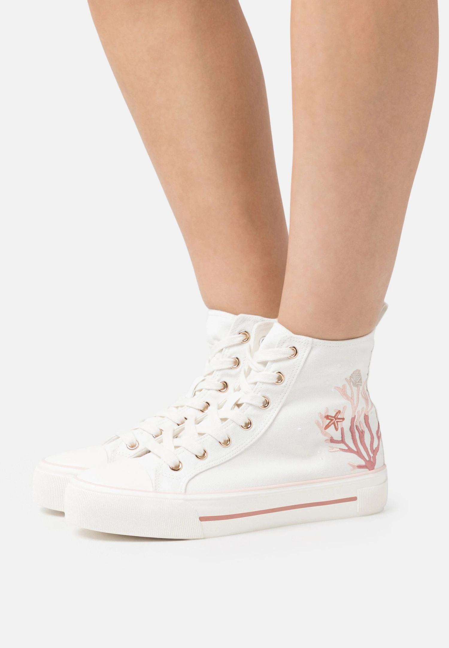 Anna Field Sneakers Hoog - Off White 3 Anna Field Sneakers Hoog - Off White