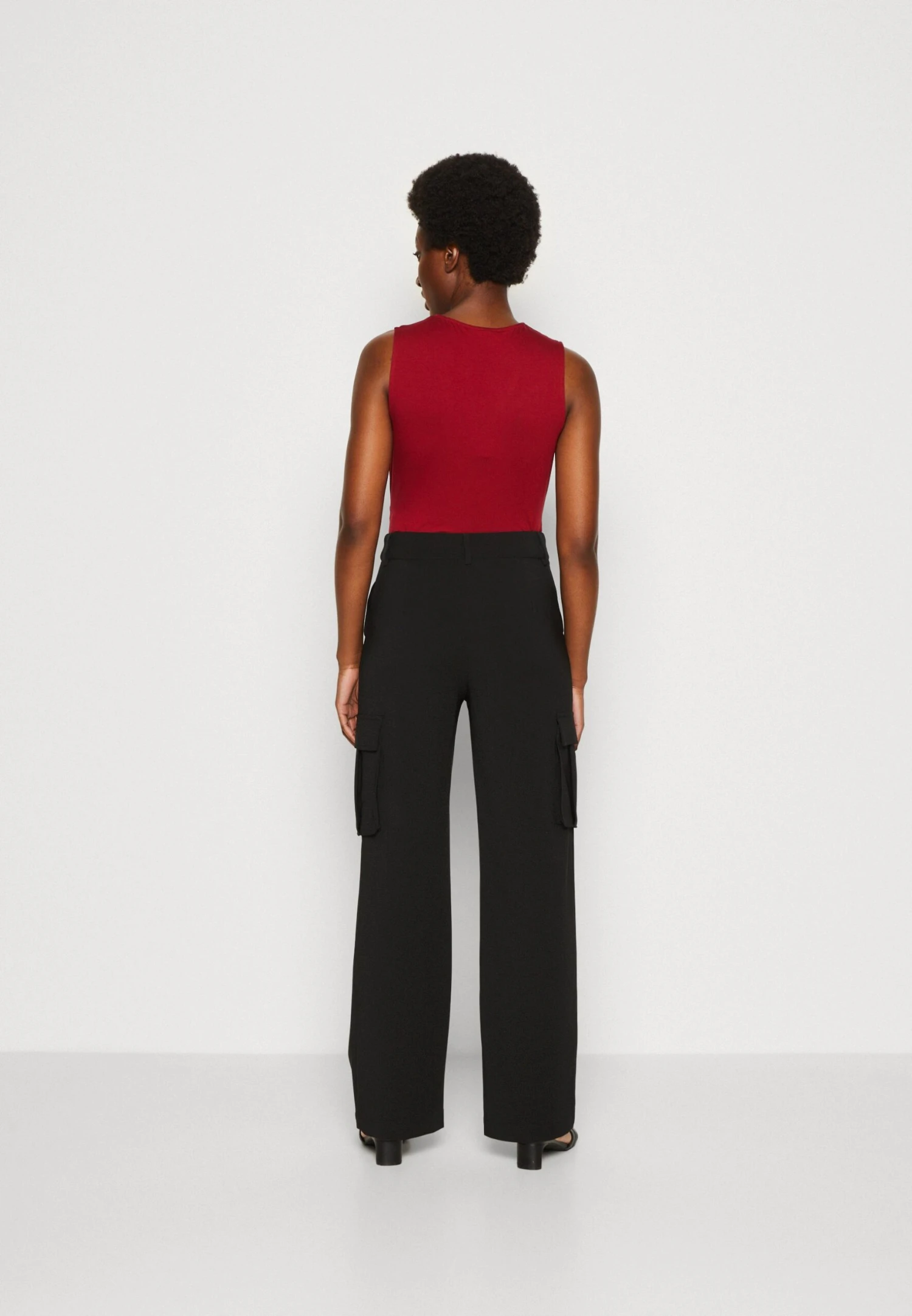 Anna Field Top - Dark Red 5 Anna Field Top - Dark Red - Afbeelding 3