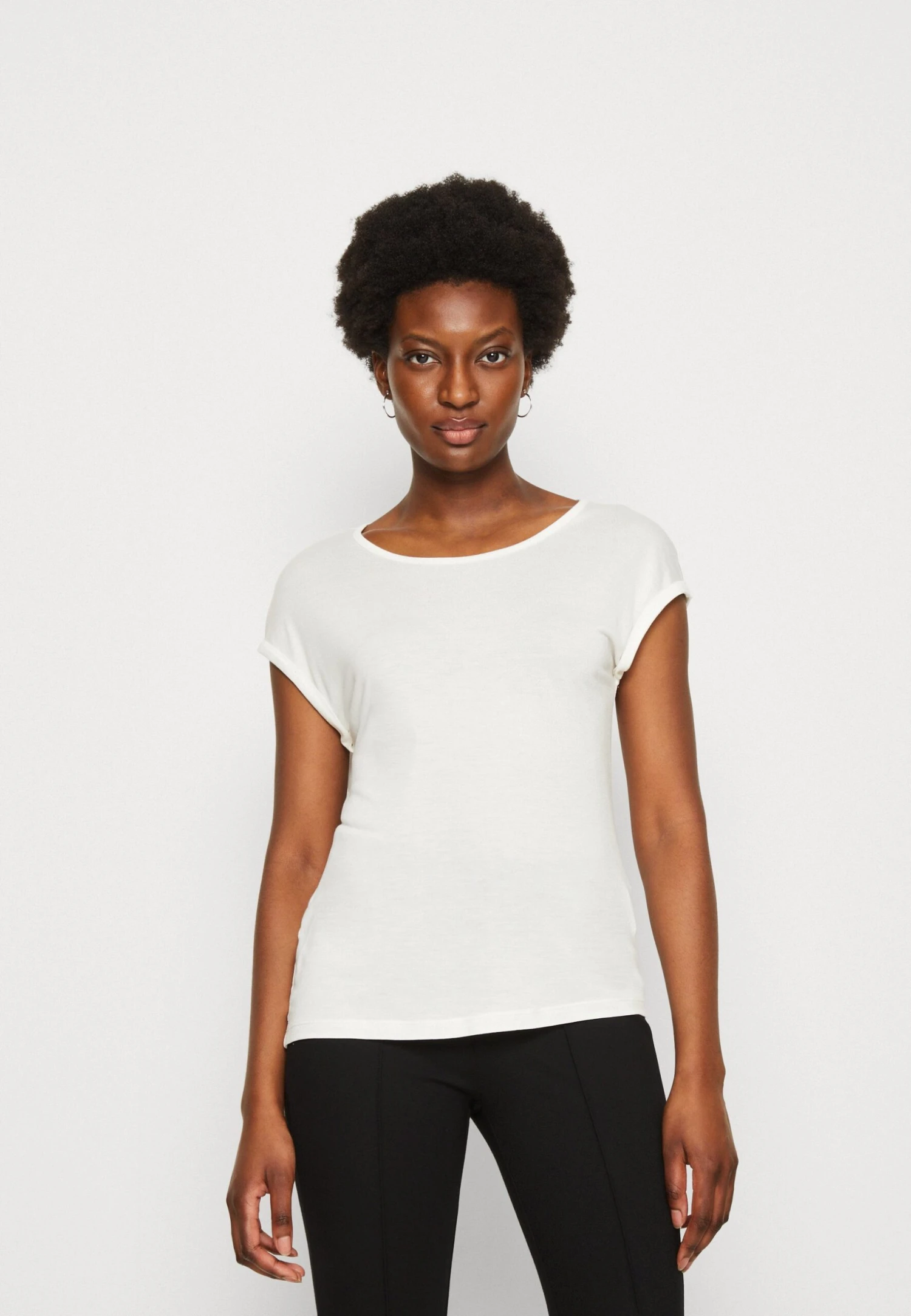 Anna Field 3 Pack - T-Shirt Basic - Beige/Off-White/Red 6 Anna Field 3 Pack - T-Shirt Basic - Beige/Off-White/Red - Afbeelding 4