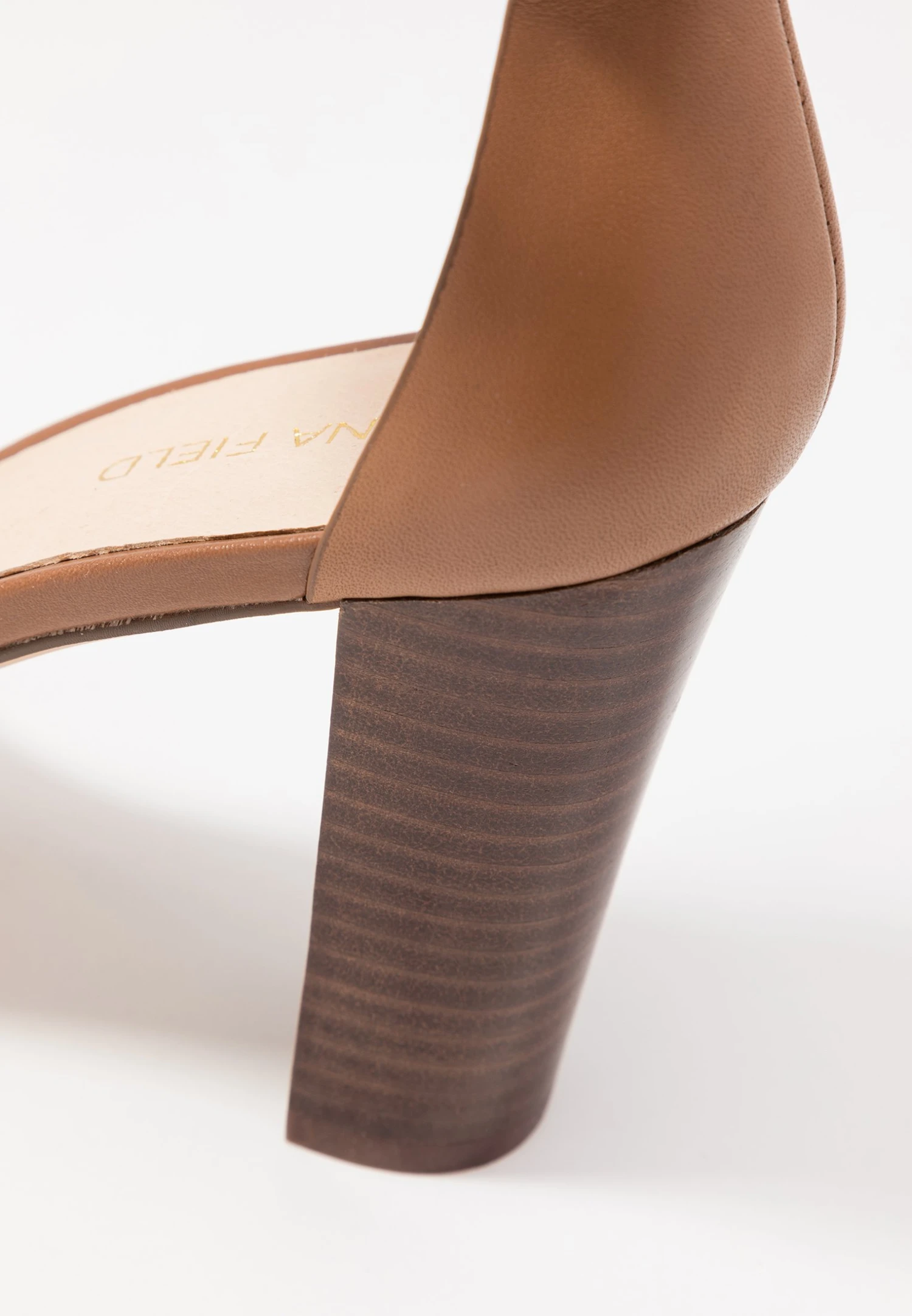 Anna Field Leather- Sandalen Met Hoge Hak - Cognac 5 Anna Field Leather- Sandalen Met Hoge Hak - Cognac - Afbeelding 3