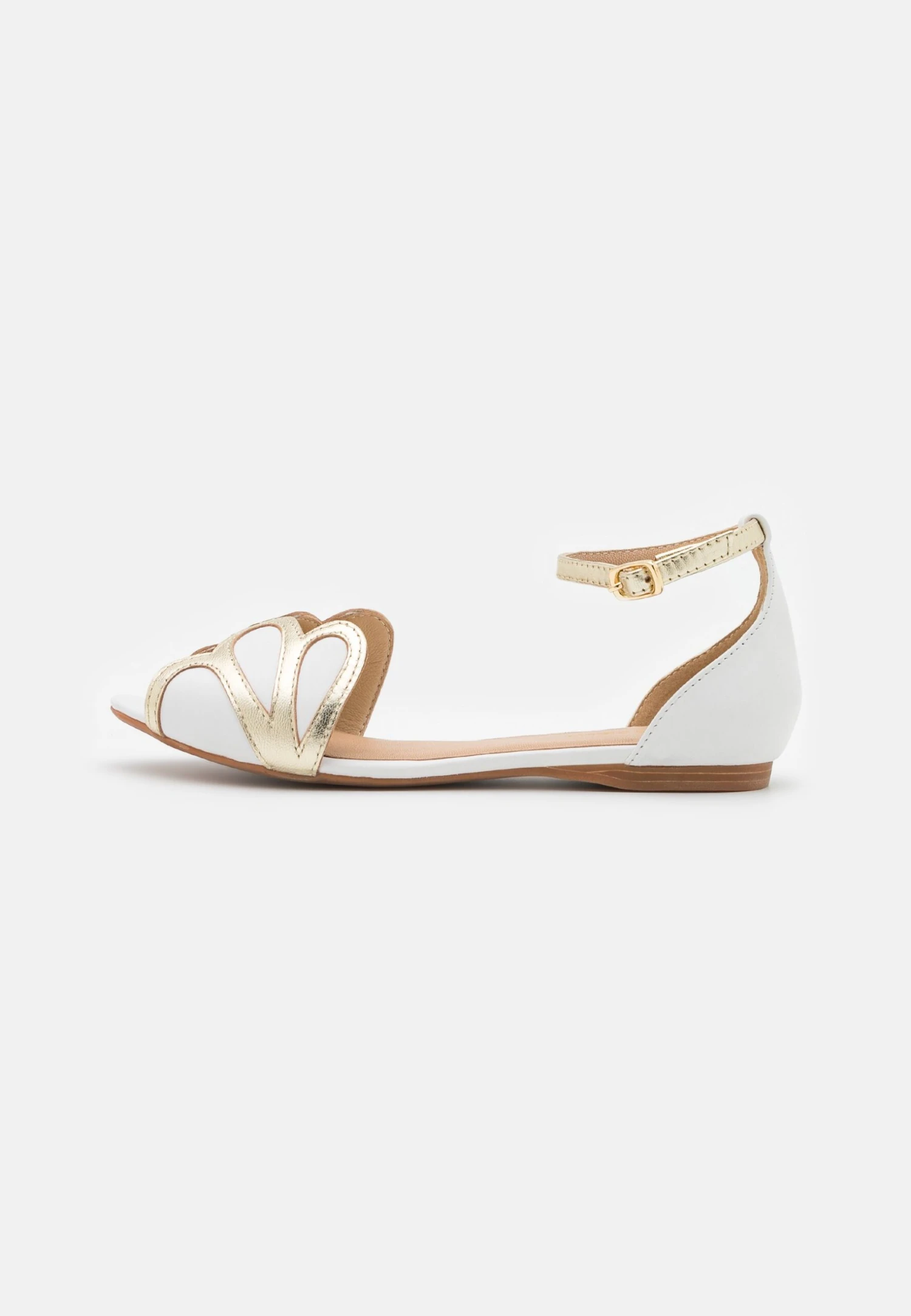 Anna Field Leather - Peeptoe Ballerina'S - White 4 Anna Field Leather - Peeptoe Ballerina'S - White - Afbeelding 2