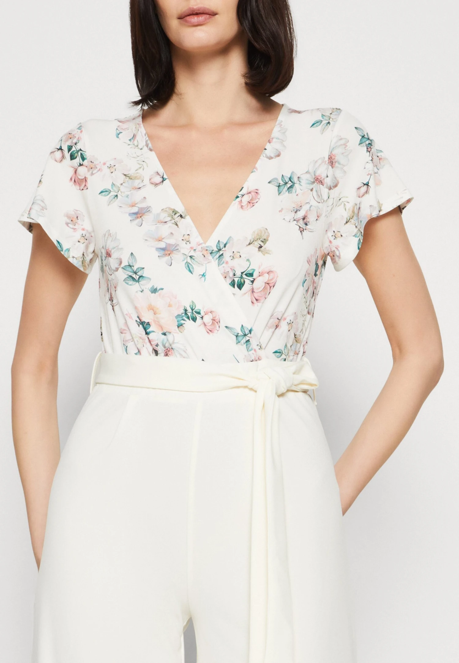 Anna Field Jumpsuit - Beige/White 8 Anna Field Jumpsuit - Beige/White - Afbeelding 6