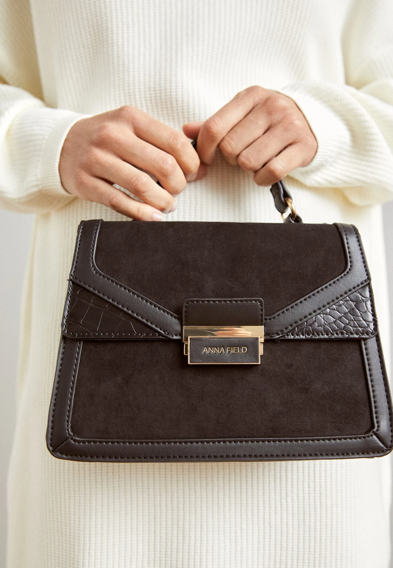 Anna Field Handtas - Black/Black 4 Anna Field Handtas - Black/Black - Afbeelding 2