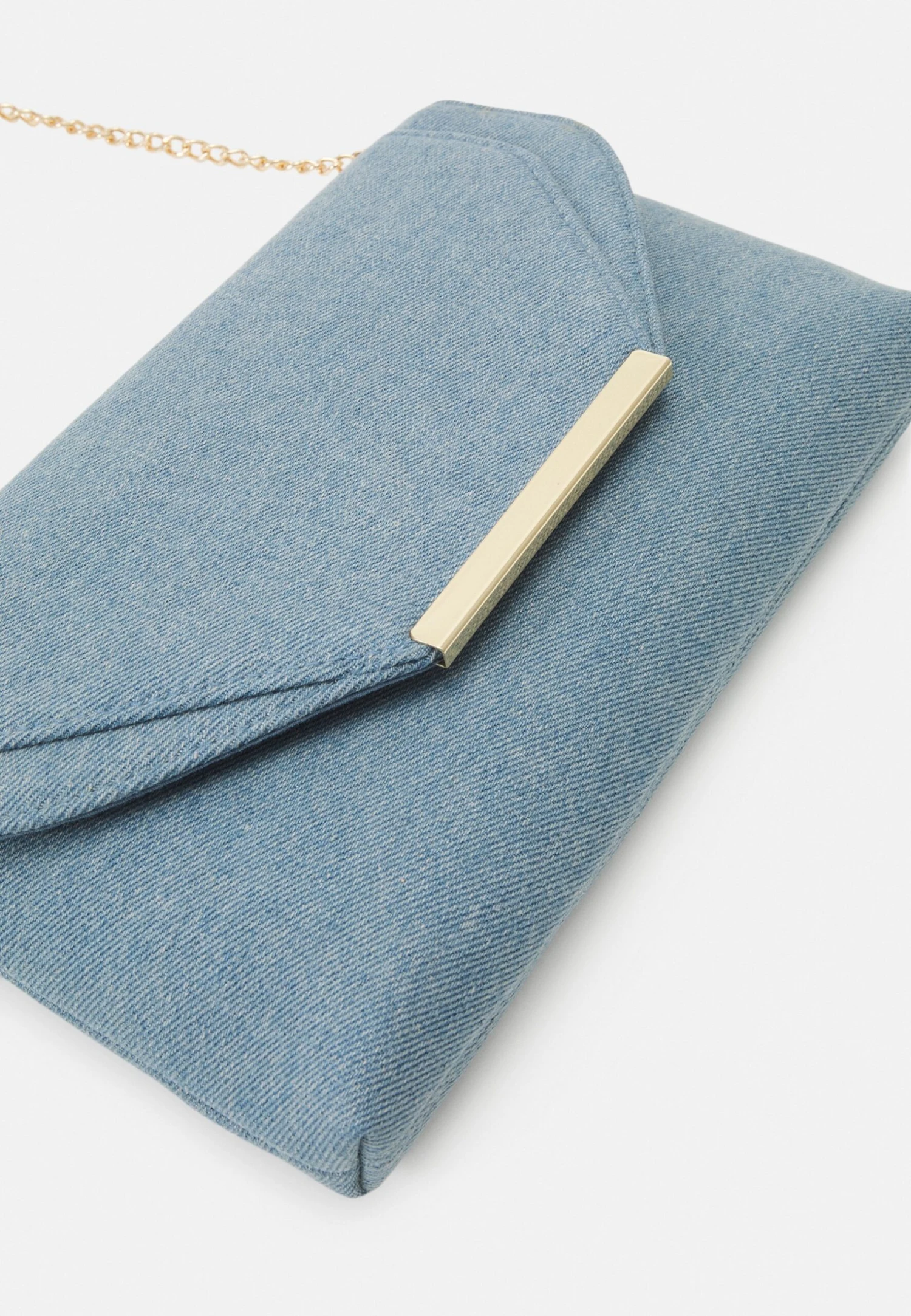 Anna Field Clutch - Light Blue 6 Anna Field Clutch - Light Blue - Afbeelding 4