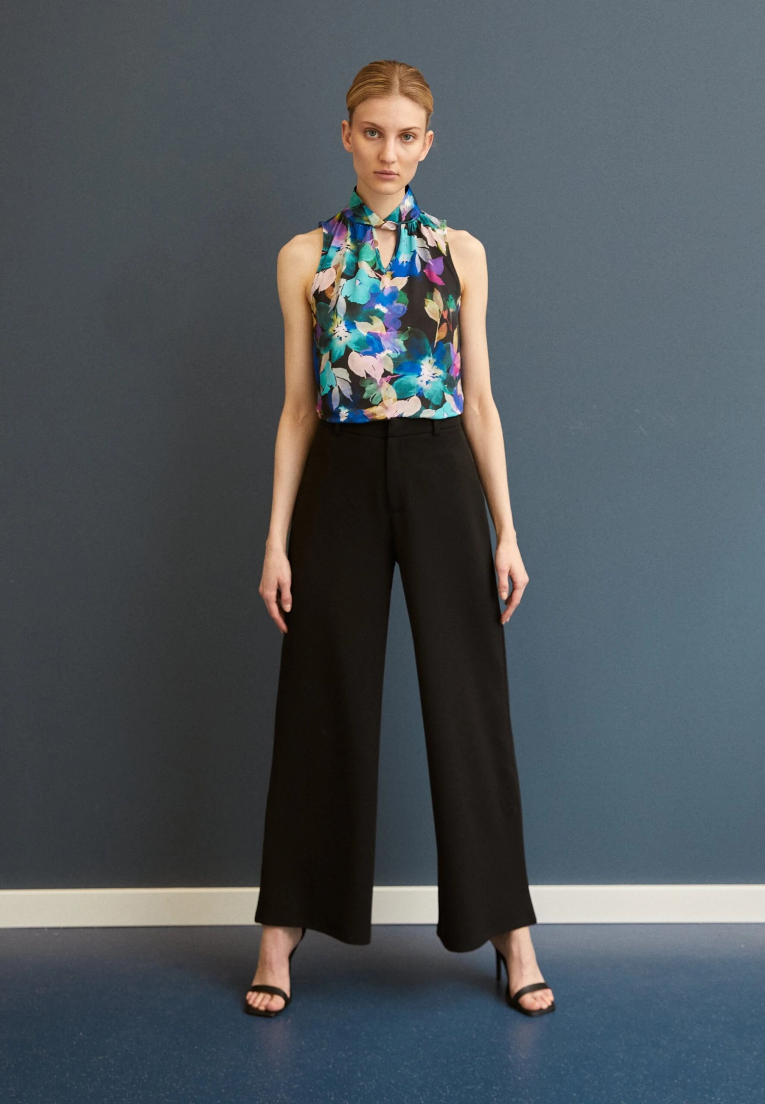 Anna Field Top - Blue/Purple 4 Anna Field Top - Blue/Purple - Afbeelding 2