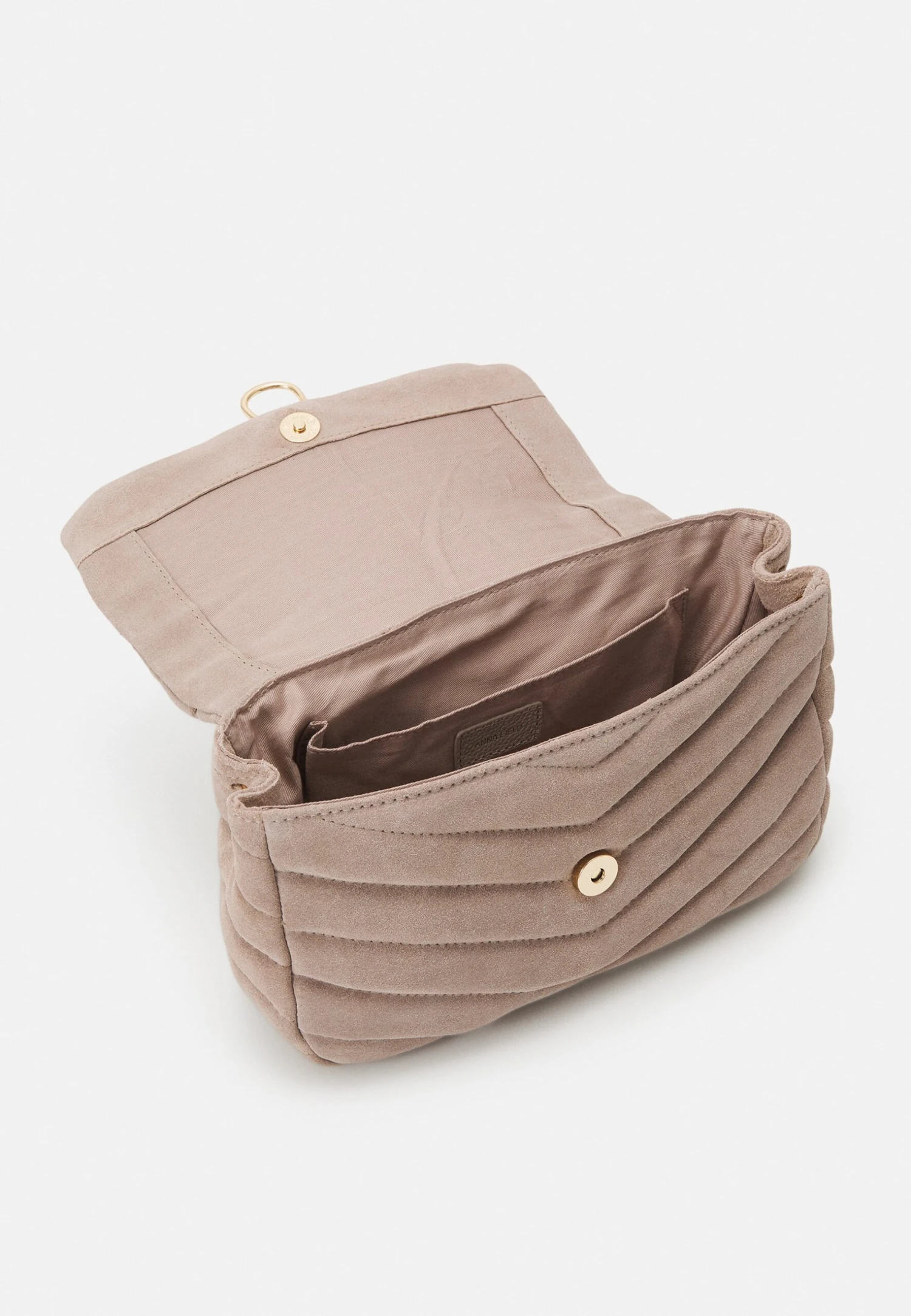 Anna Field Leather - Schoudertas -Taupe 5 Anna Field Leather - Schoudertas -Taupe - Afbeelding 3