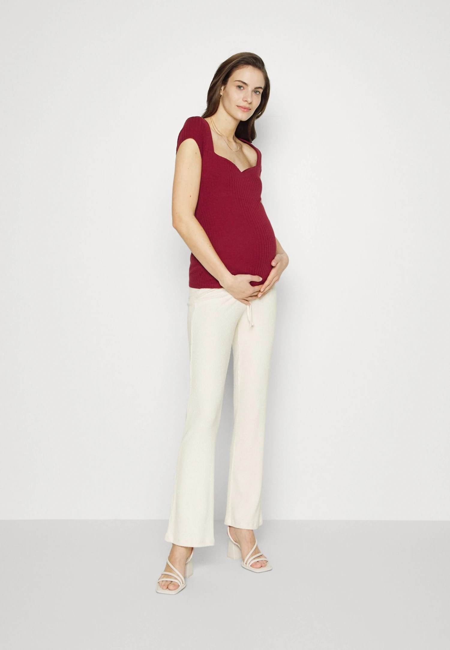 T-Shirt Basic - Dark Red 4 T-Shirt Basic - Dark Red - Afbeelding 2