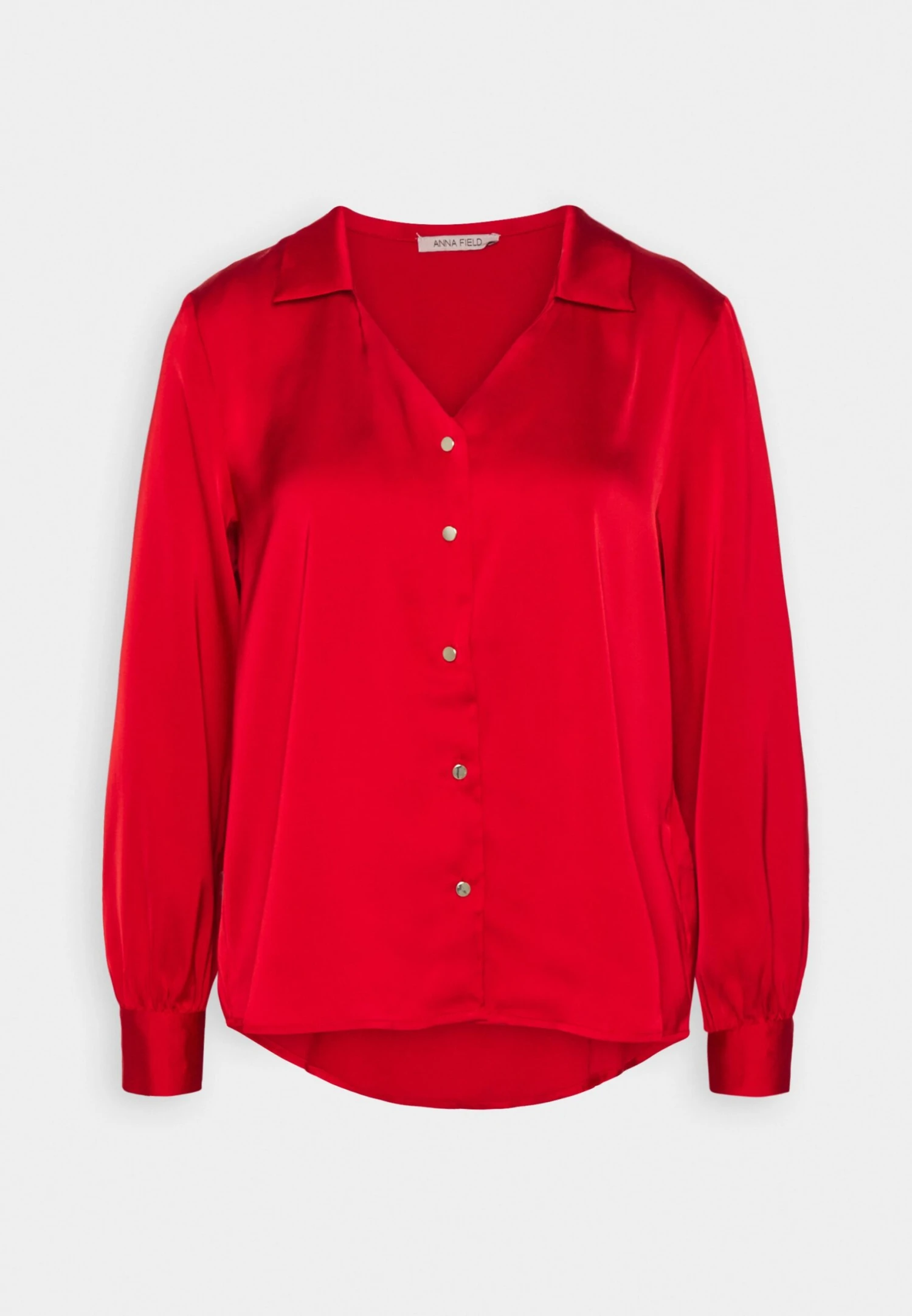 Anna Field Overhemdblouse - Red 6 Anna Field Overhemdblouse - Red - Afbeelding 4