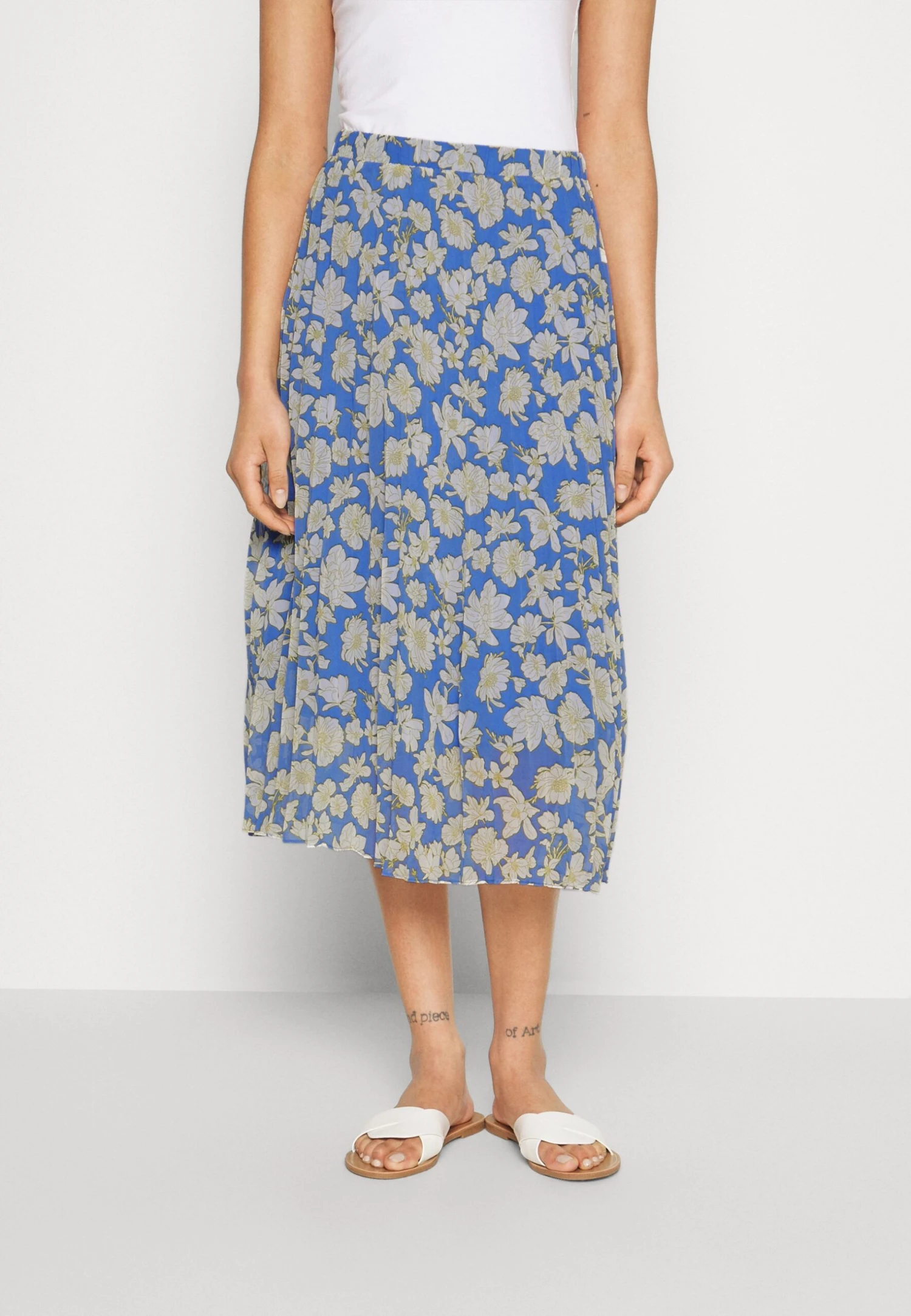 Plooirok -Light Blue 3 Plooirok -Light Blue