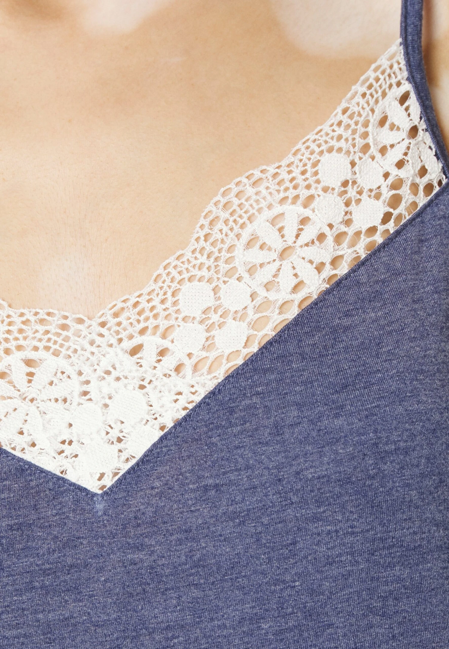 Anna Field Sarah Short Pj Set- Pyjama - Blue 6 Anna Field Sarah Short Pj Set- Pyjama - Blue - Afbeelding 4