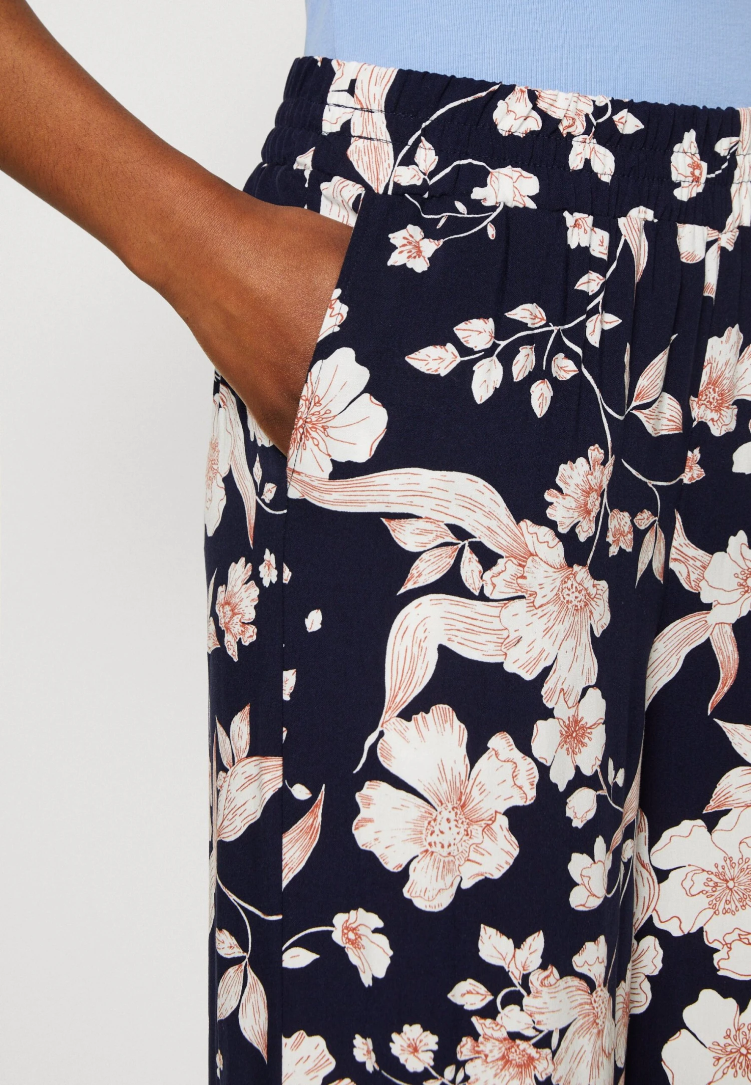 Anna Field Broek - Black/Off White/Multi Coloured 6 Anna Field Broek - Black/Off White/Multi Coloured - Afbeelding 4