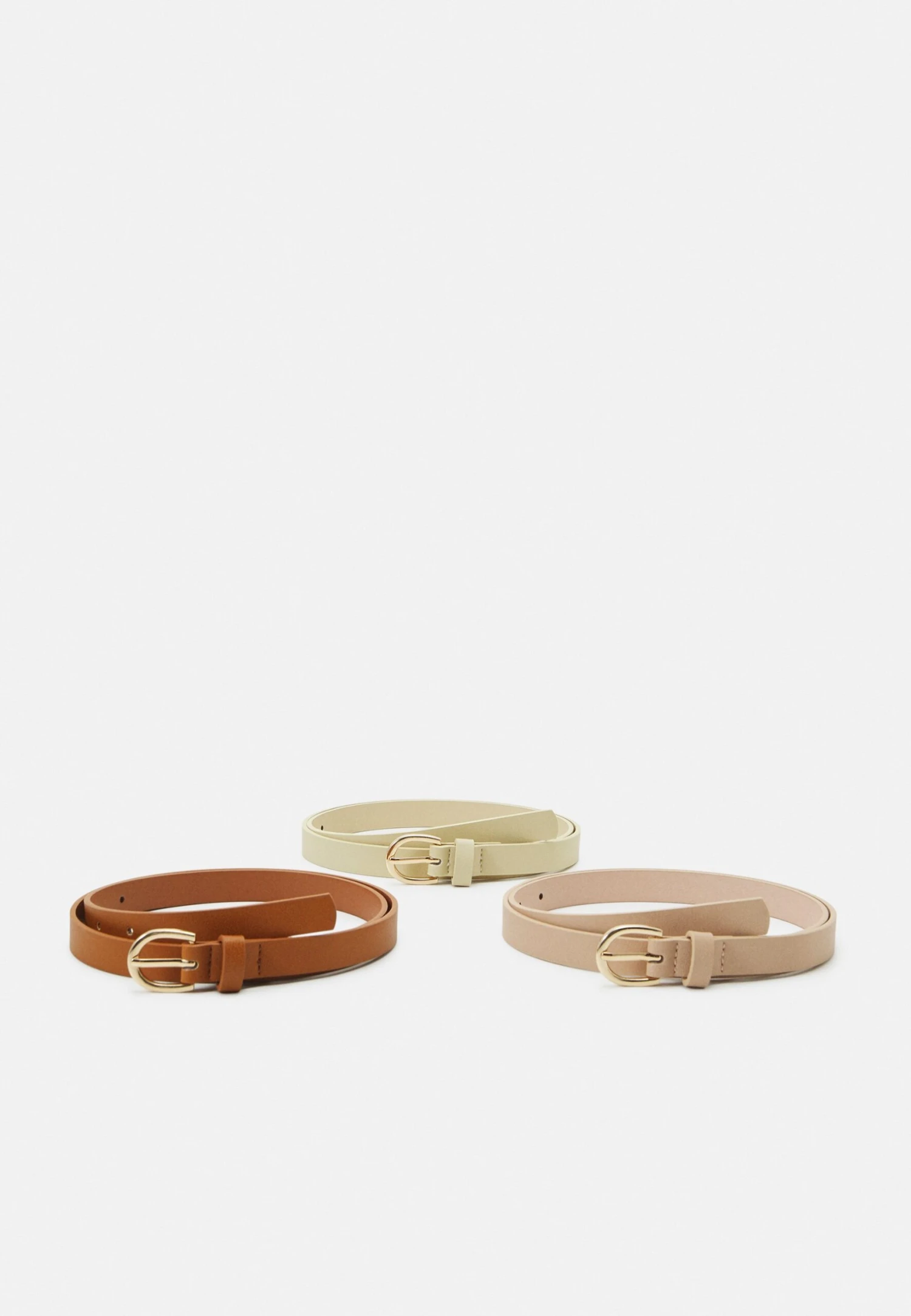 Anna Field 3 Pack - Riem - Cognac/Beige/Pink 3 Anna Field 3 Pack - Riem - Cognac/Beige/Pink