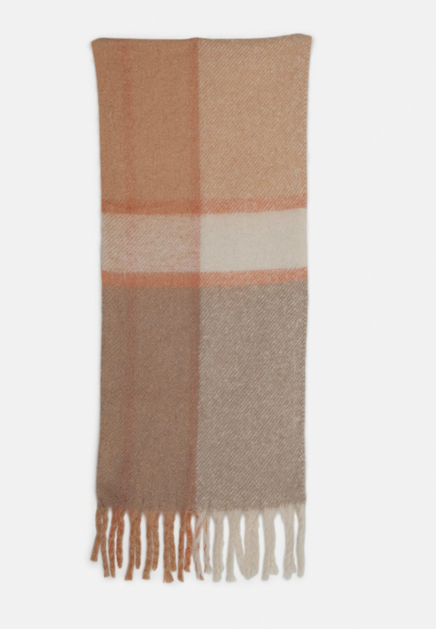 Anna Field Sjaal - Orange/Beige/Grey 3 Anna Field Sjaal - Orange/Beige/Grey