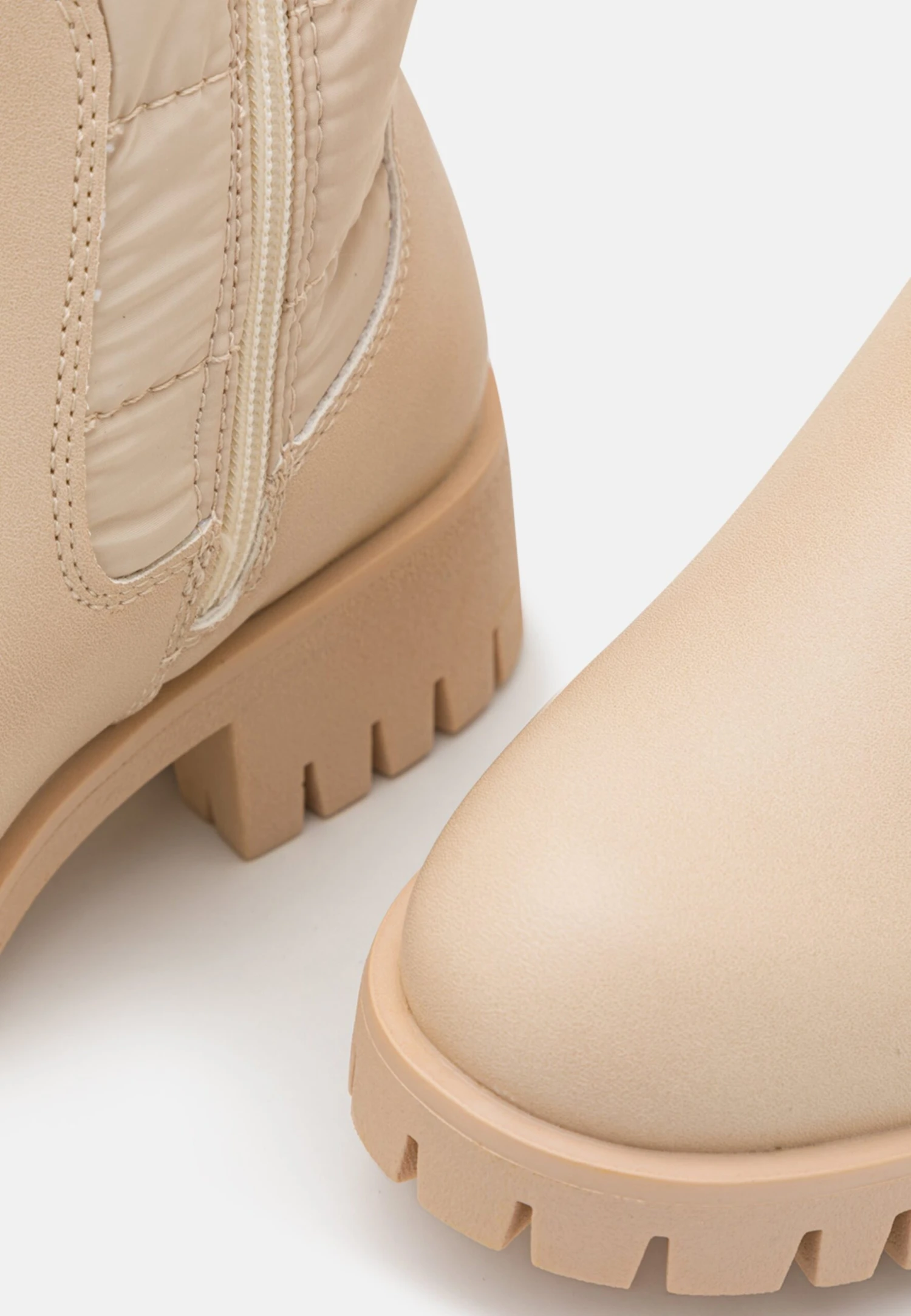 Winter Boot - Plateaulaarzen - Beige 8 Winter Boot - Plateaulaarzen - Beige - Afbeelding 6