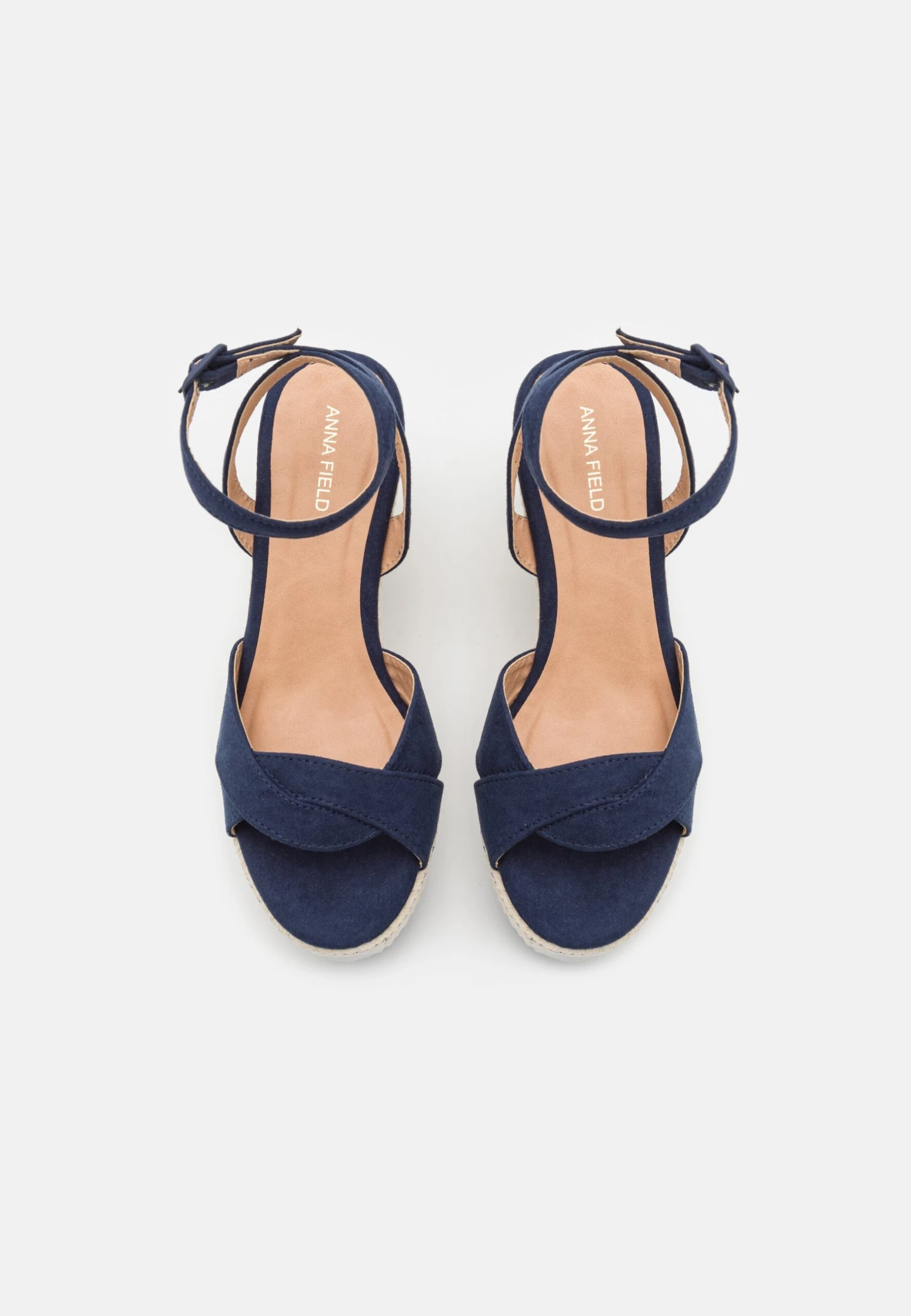 Anna Field Sandalen Met Sleehak - Dark Blue 8 Anna Field Sandalen Met Sleehak - Dark Blue - Afbeelding 6