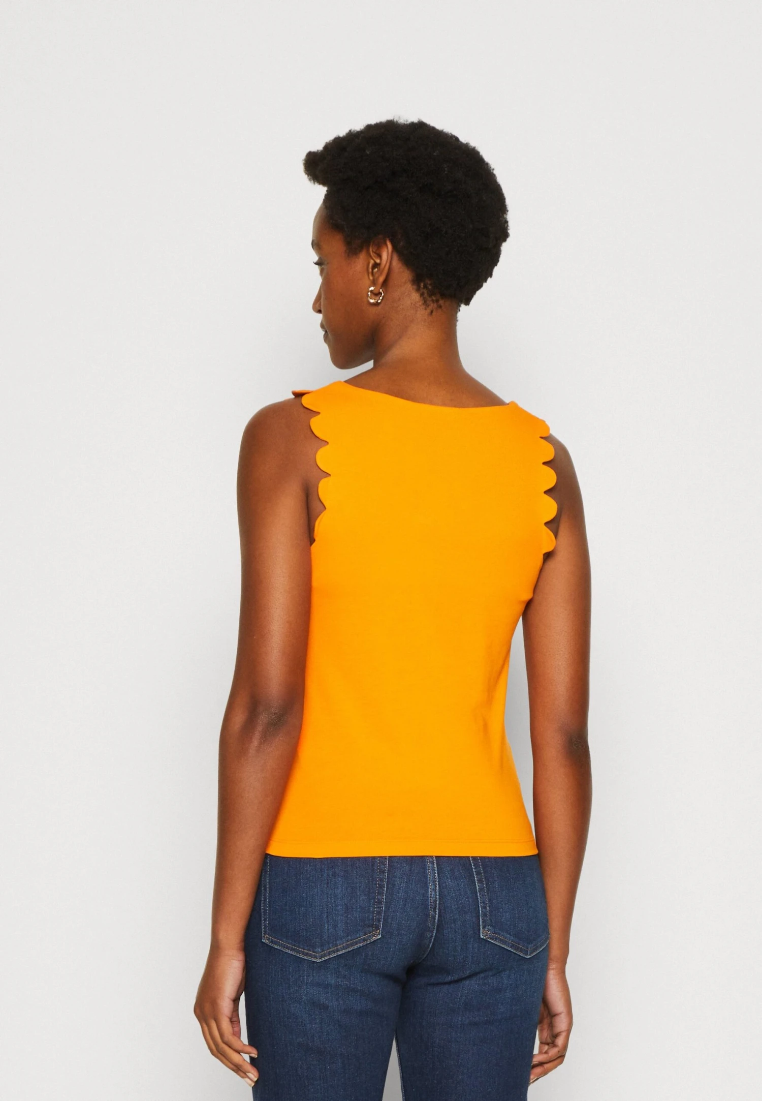 Anna Field Top - Orange 5 Anna Field Top - Orange - Afbeelding 3
