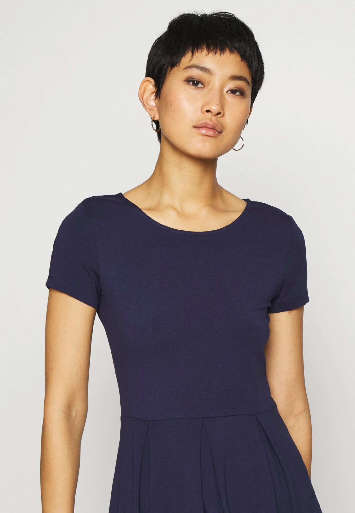 Anna Field Jerseyjurk - Maritime Blue 6 Anna Field Jerseyjurk - Maritime Blue - Afbeelding 4