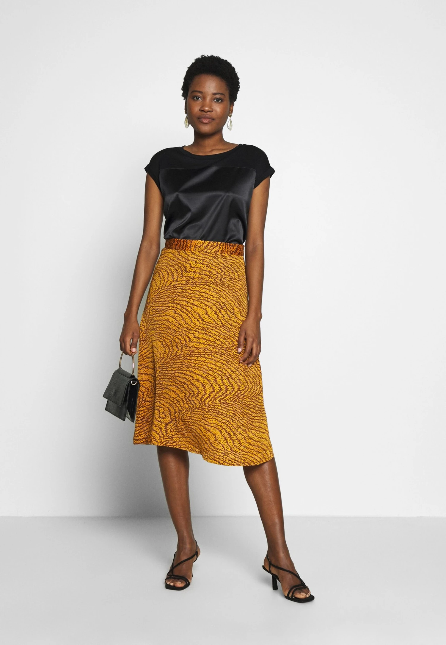 Anna Field T-Shirt Print - Black 4 Anna Field T-Shirt Print - Black - Afbeelding 2