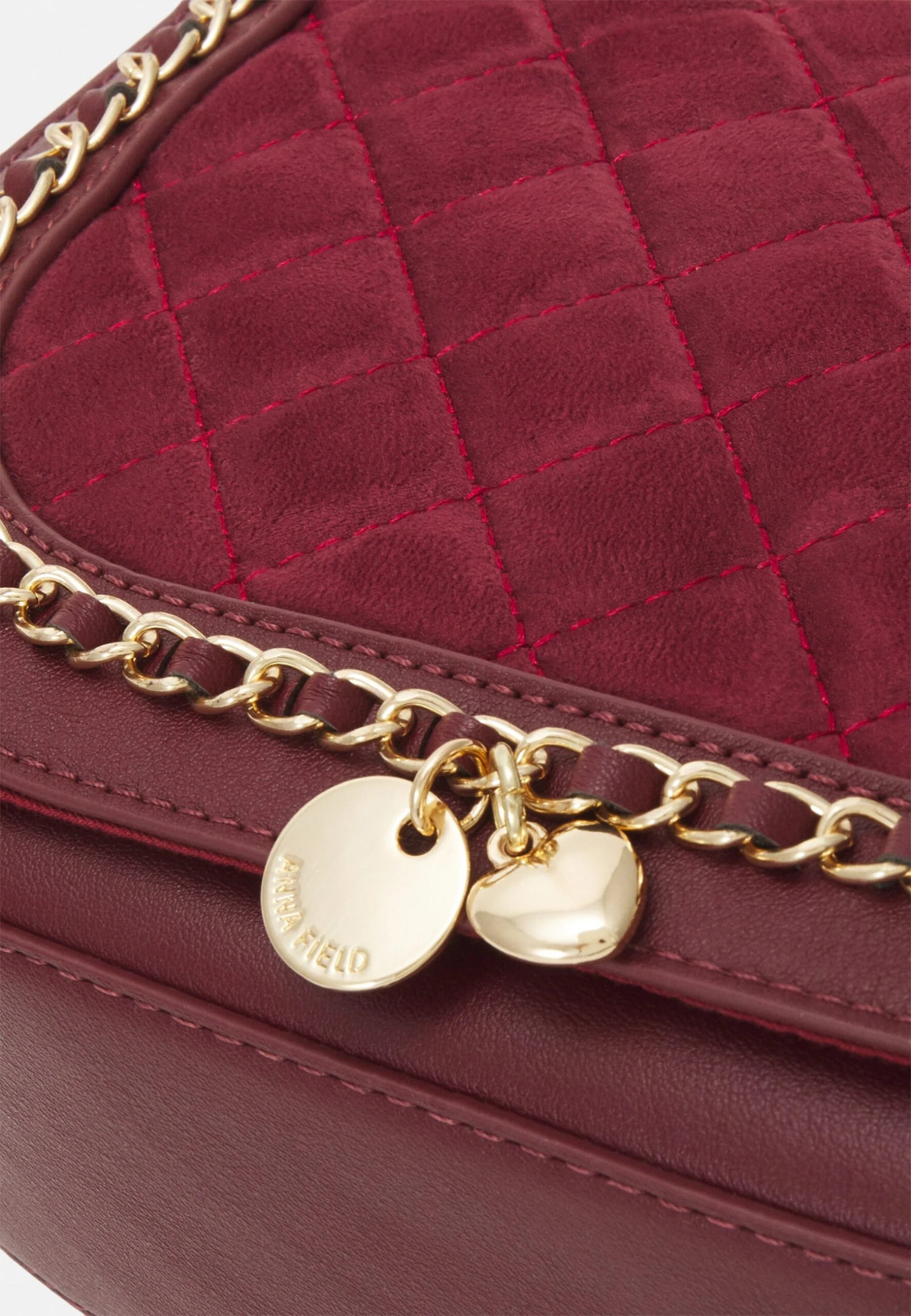 Anna Field Schoudertas - Bordeaux 6 Anna Field Schoudertas - Bordeaux - Afbeelding 4