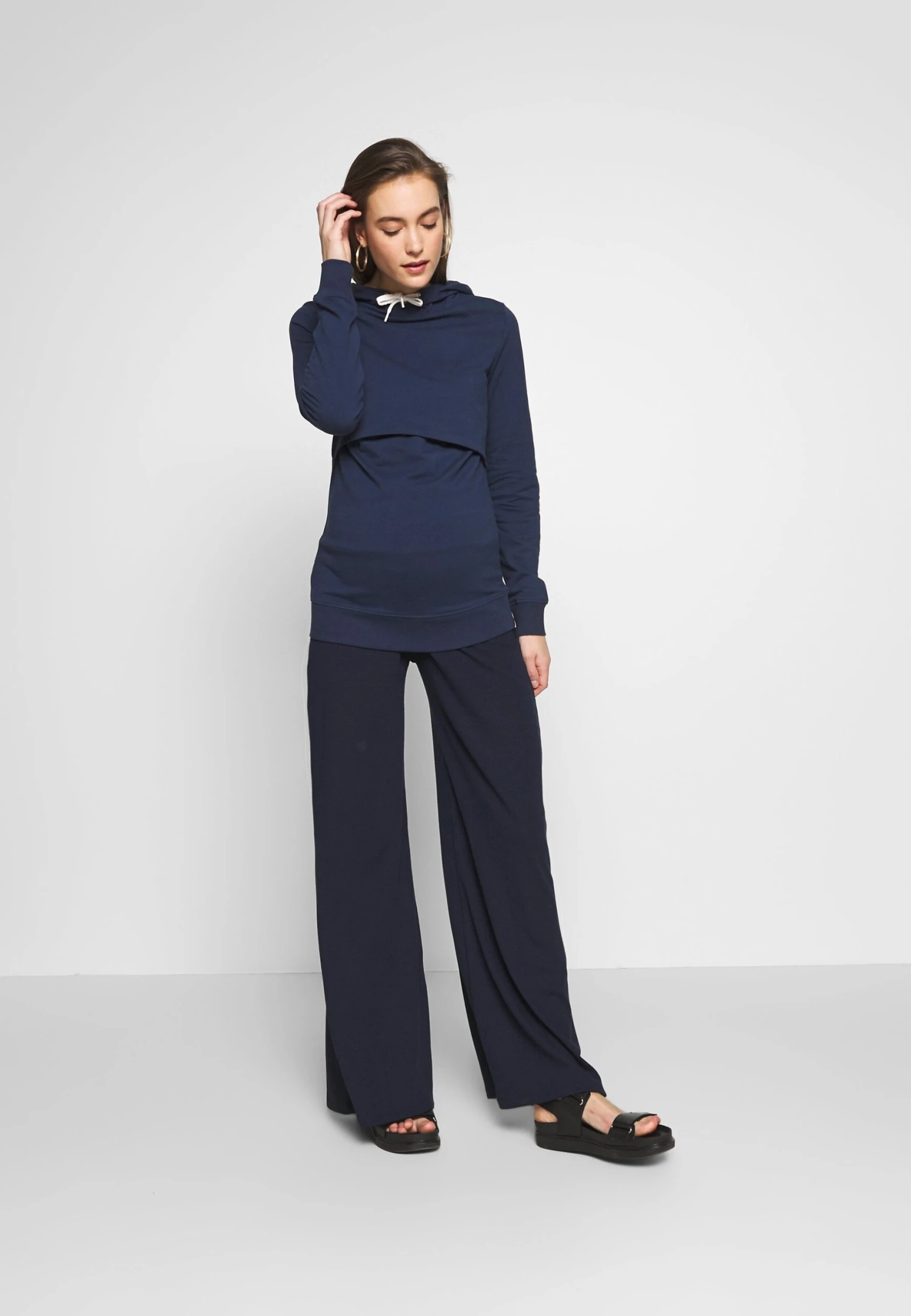 Nursing - Sweatshirt - Hoodie - Peacoat 4 Nursing - Sweatshirt - Hoodie - Peacoat - Afbeelding 2