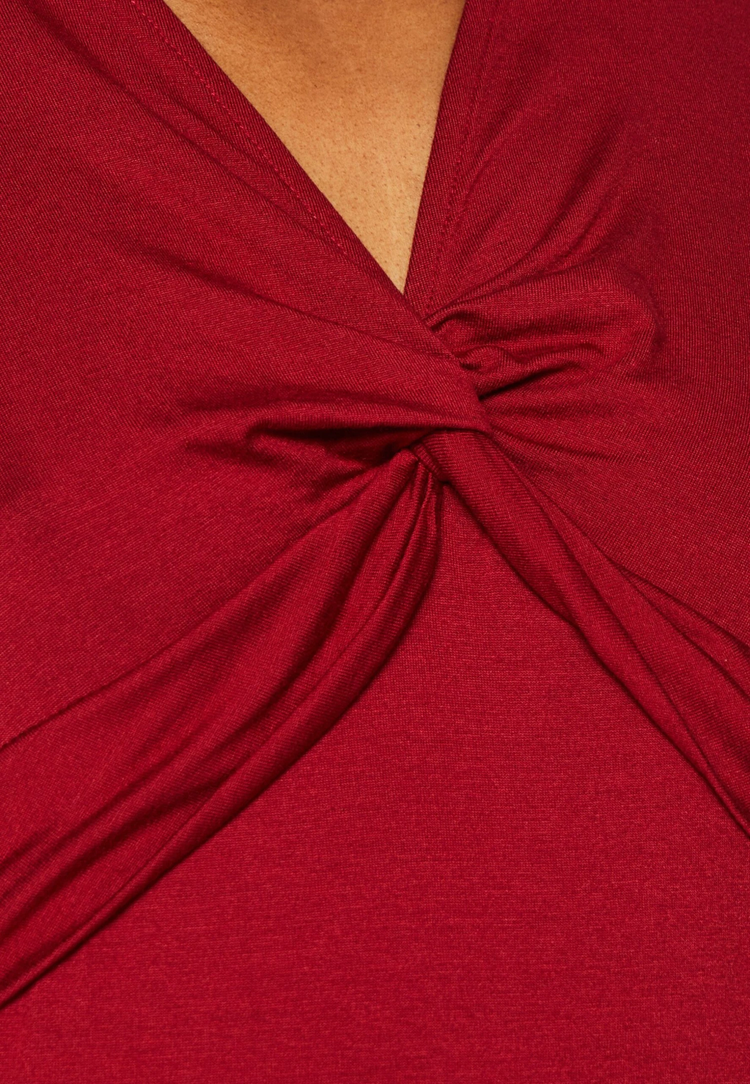 Anna Field Top - Dark Red 8 Anna Field Top - Dark Red - Afbeelding 6