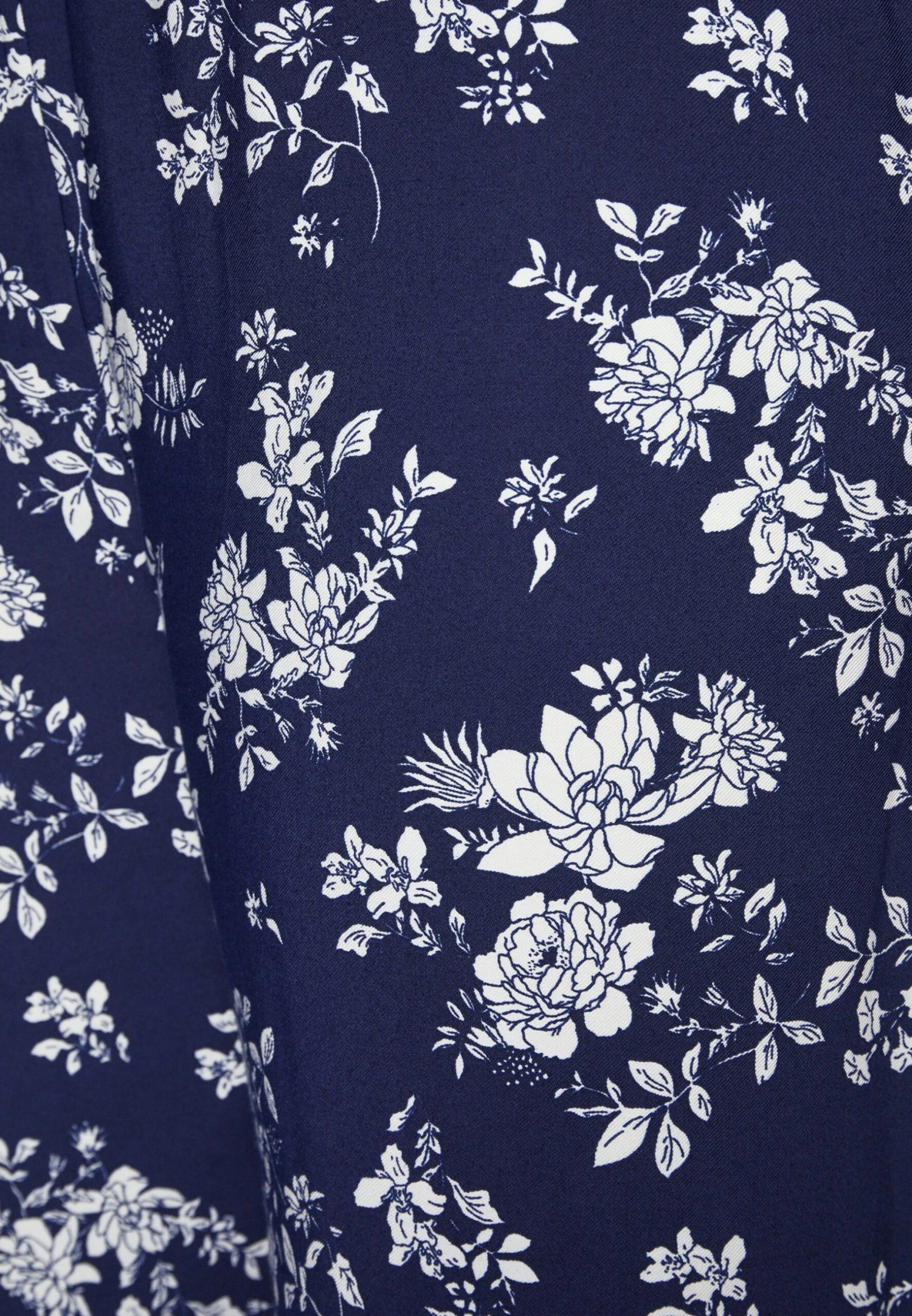 Wide Leg Pant - Broek - Dark Blue/Off-White 7 Wide Leg Pant - Broek - Dark Blue/Off-White - Afbeelding 5